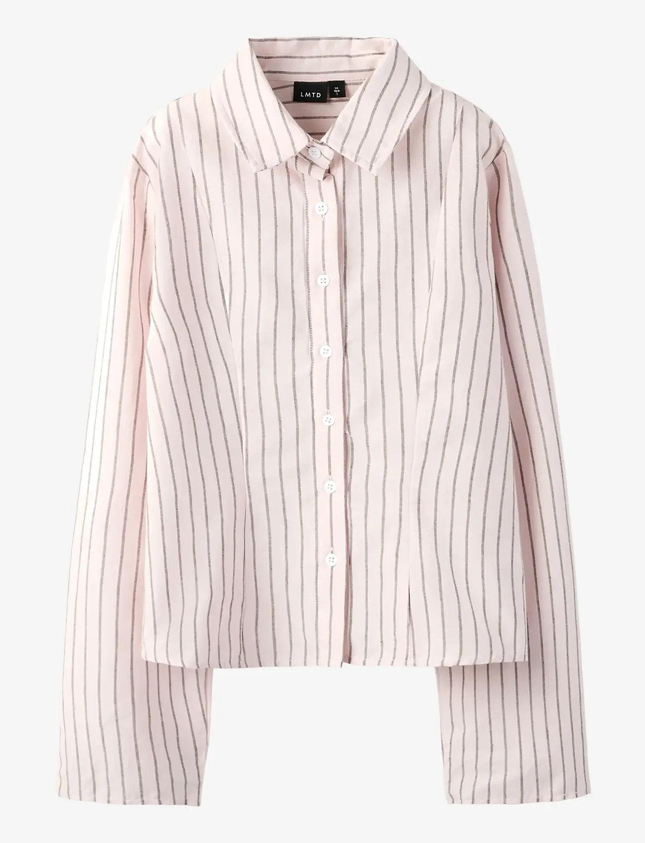 LMTD - NLFKELLE LS FITTED SHIRT - langärmlige hemden - pink marshmallow - 0