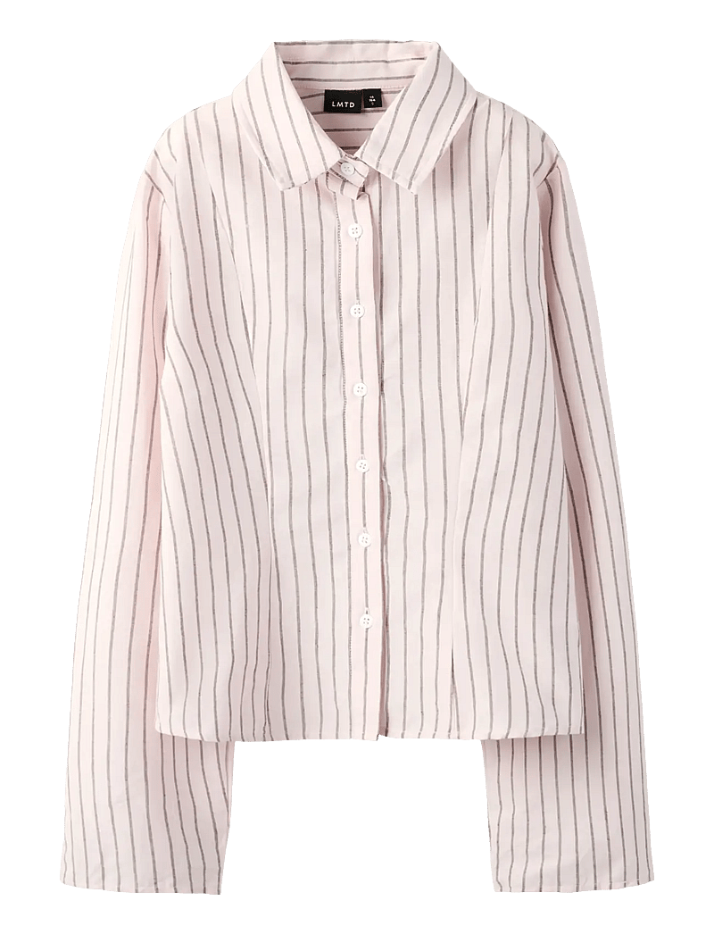 LMTD - NLFKELLE LS FITTED SHIRT - langärmlige hemden - pink marshmallow - 0