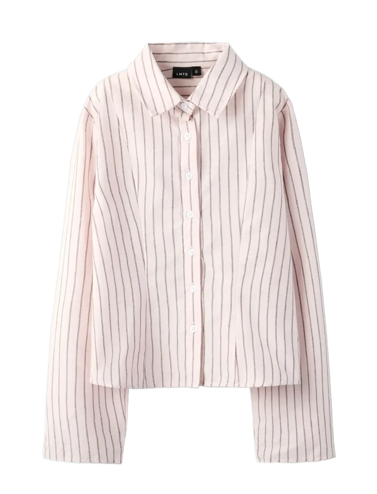 LMTD - NLFKELLE LS FITTED SHIRT - marškiniai ilgomis rankovėmis - pink marshmallow - 2
