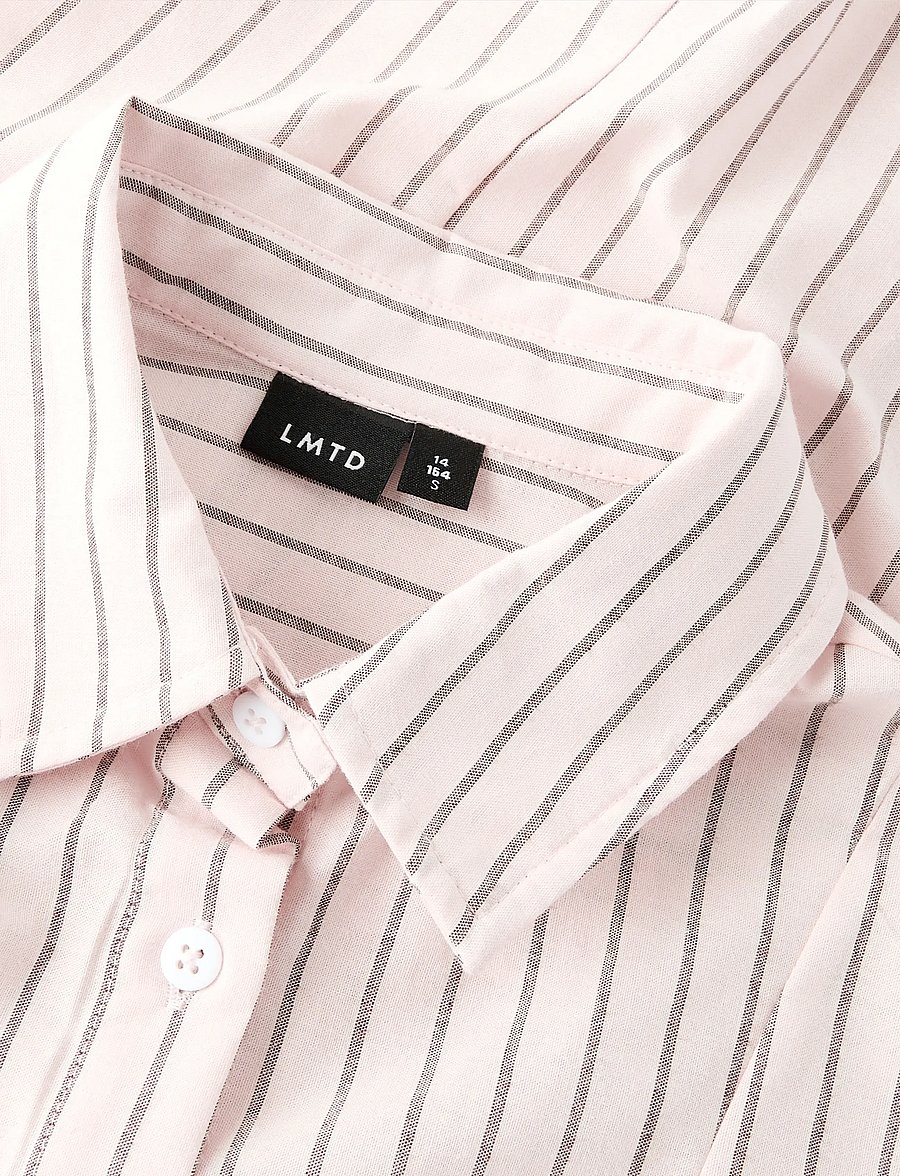 LMTD - NLFKELLE LS FITTED SHIRT - marškiniai ilgomis rankovėmis - pink marshmallow - 5