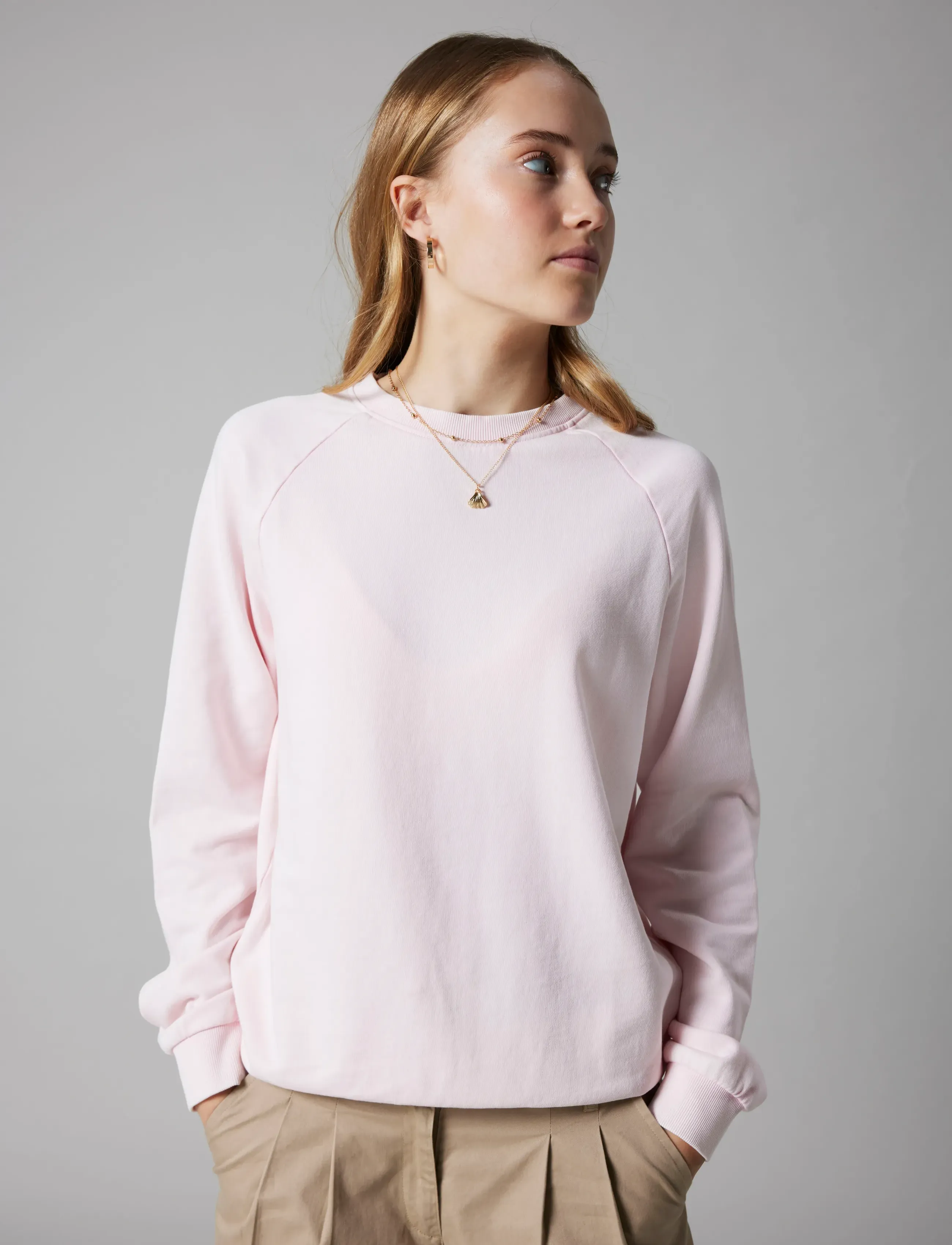 LMTD - NLNHACID LS O-NECK L SWEAT - sweatshirts - pink-a-boo - 2
