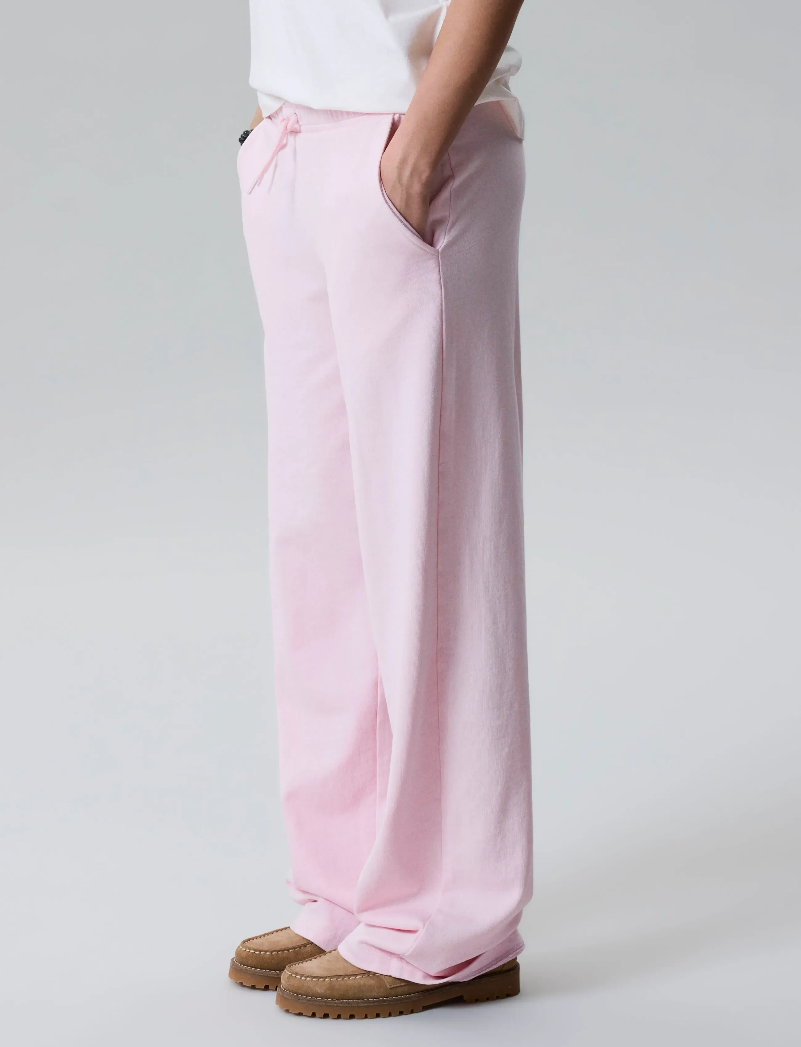 LMTD - NLFHACID LW WIDE PANT - bukser - pink-a-boo - 3
