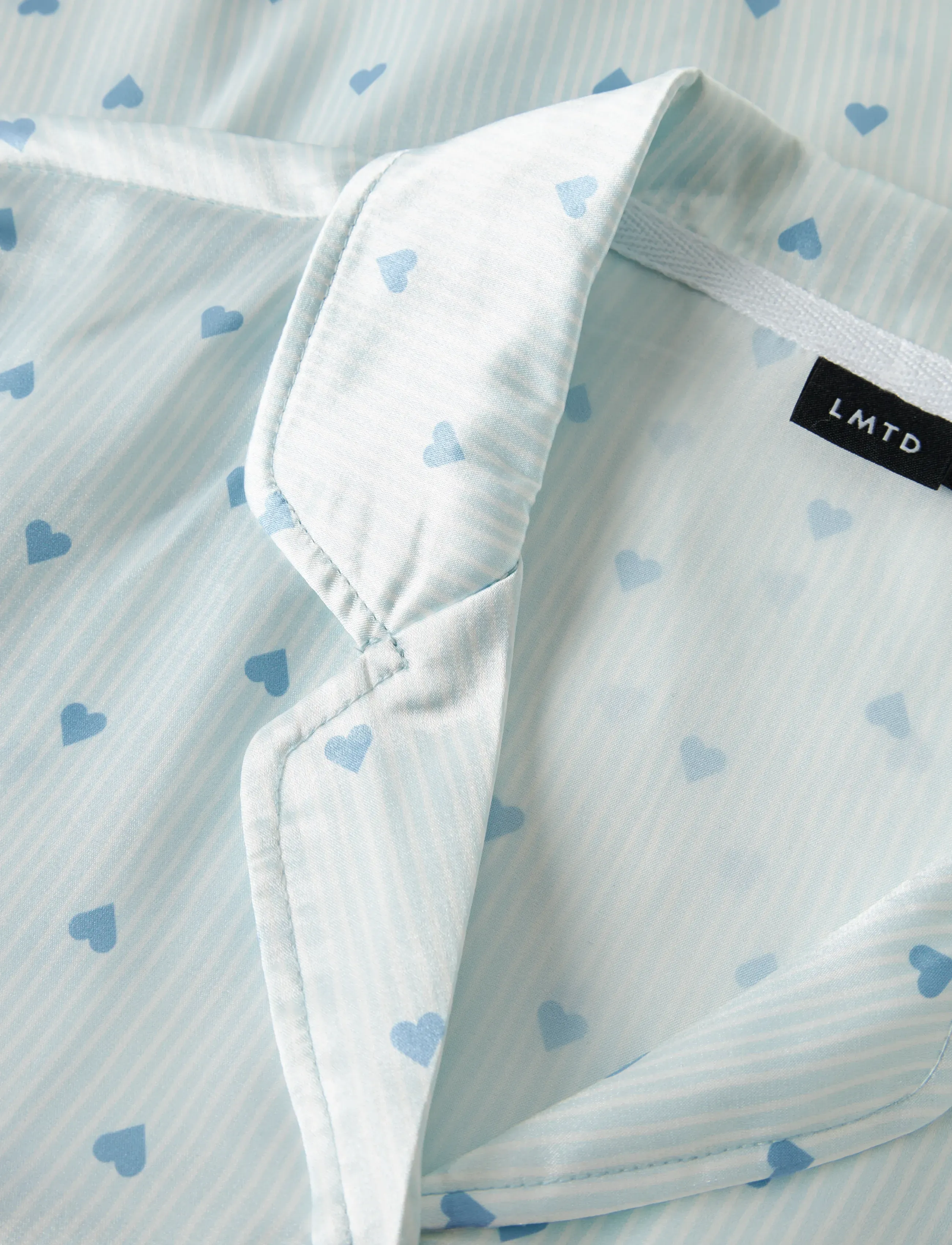 LMTD - NLFNIGHTY SS SHORTS PYJAMAS SET - ice melt - 2