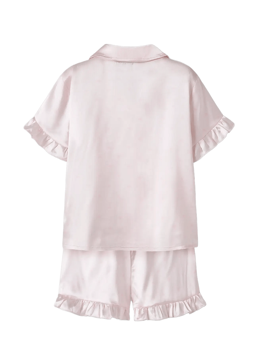 LMTD - NLFNIGHTY SS SHORTS PYJAMAS SET - pink marshmallow - 1