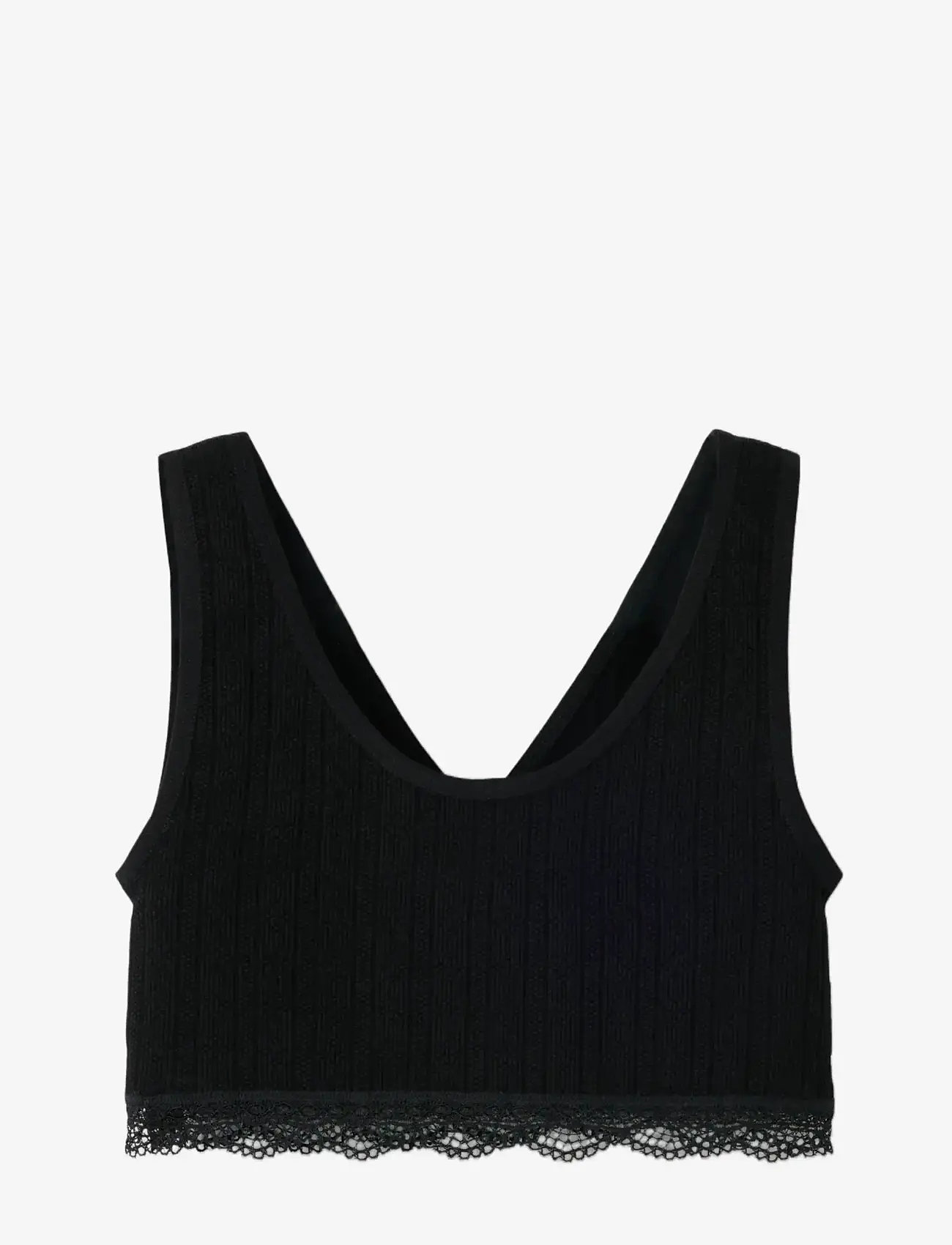 LMTD - NLFHANNI BRALLETTE - gode sommertilbud - black - 1