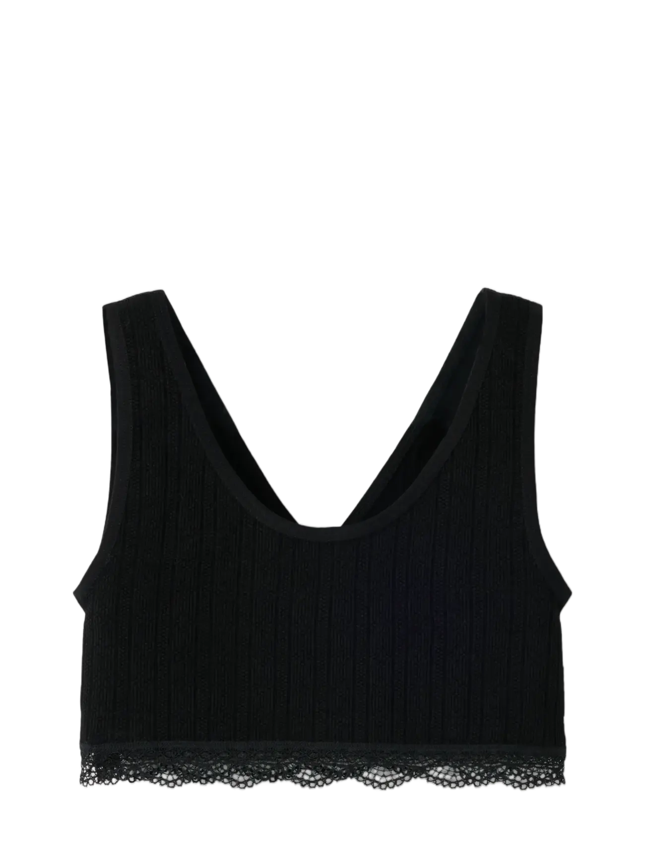 LMTD - NLFHANNI BRALLETTE - tops - black - 1