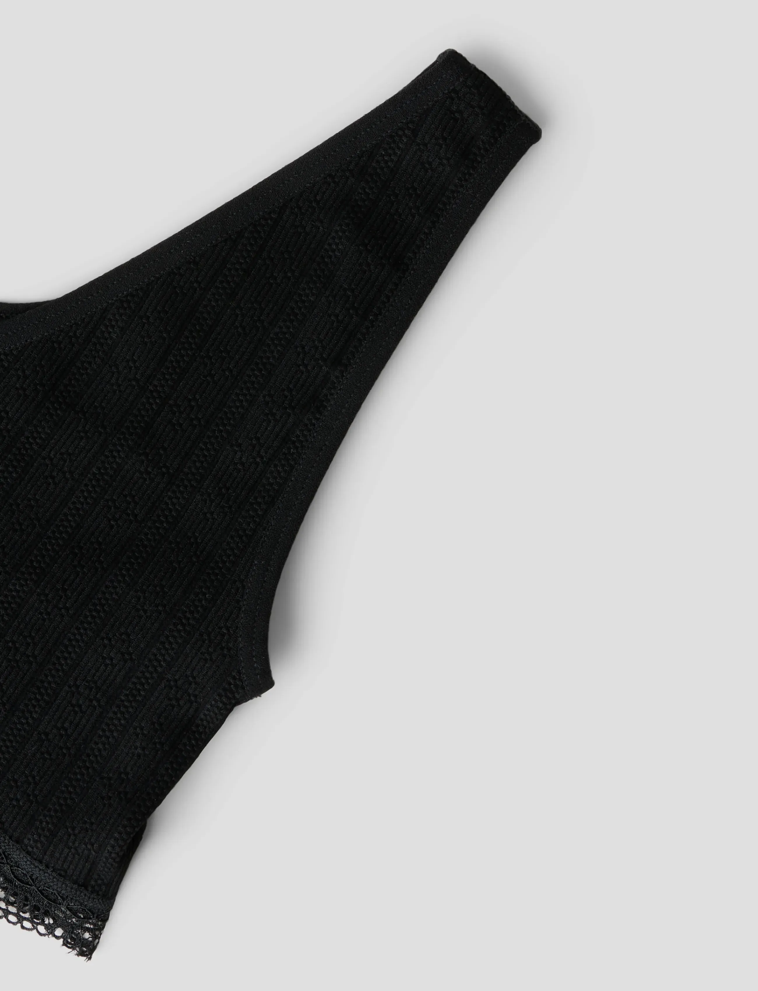 LMTD - NLFHANNI BRALLETTE - tops - black - 3