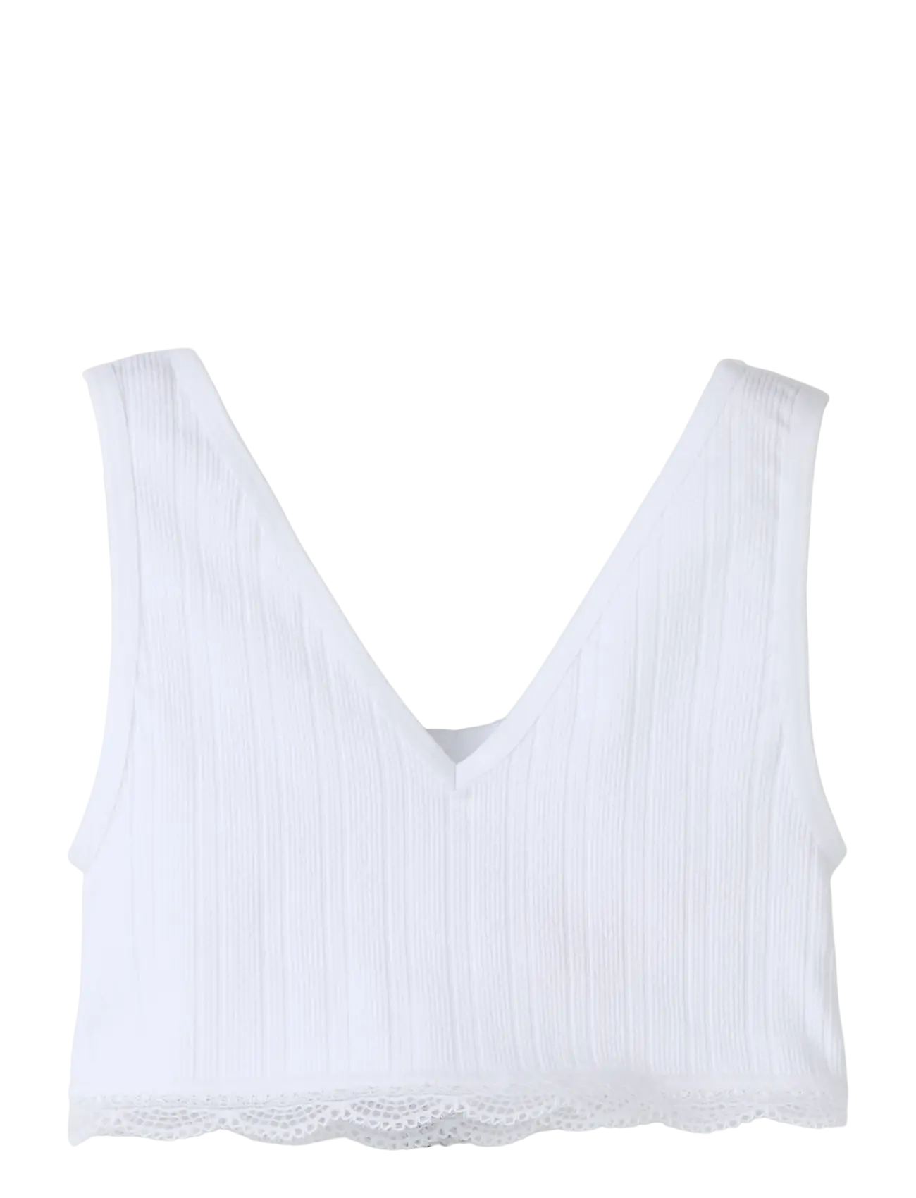LMTD NLFHANNI BRALLETTE - Aluspesu - BRIGHT WHITE / white