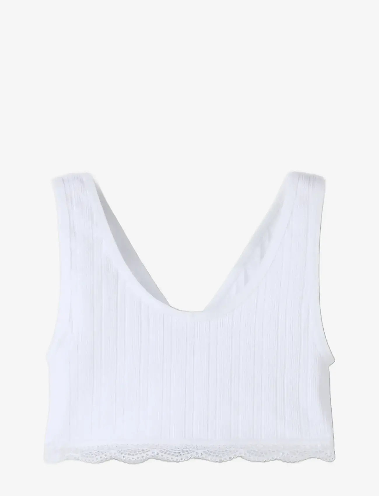 LMTD - NLFHANNI BRALLETTE - alussärgid - bright white - 1