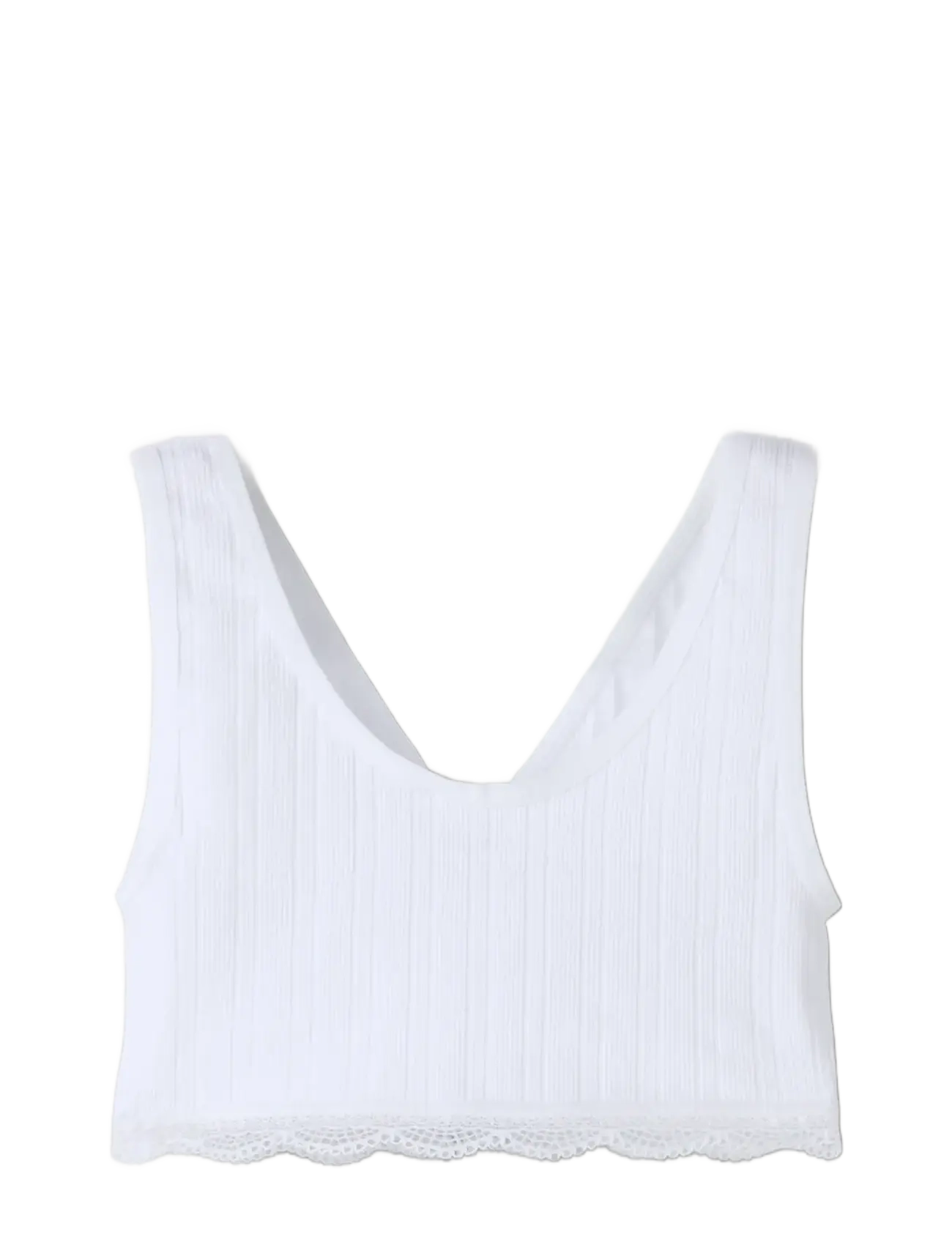 LMTD - NLFHANNI BRALLETTE - aluspesu - bright white - 1