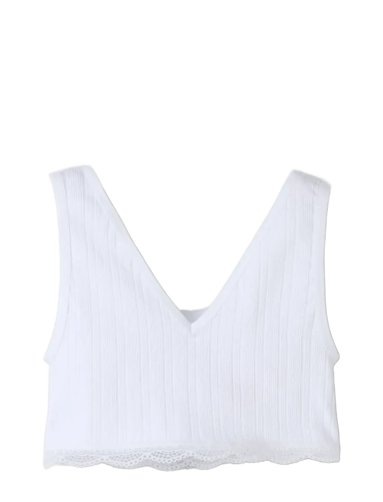 LMTD - NLFHANNI BRALLETTE - aluspesu - bright white - 2