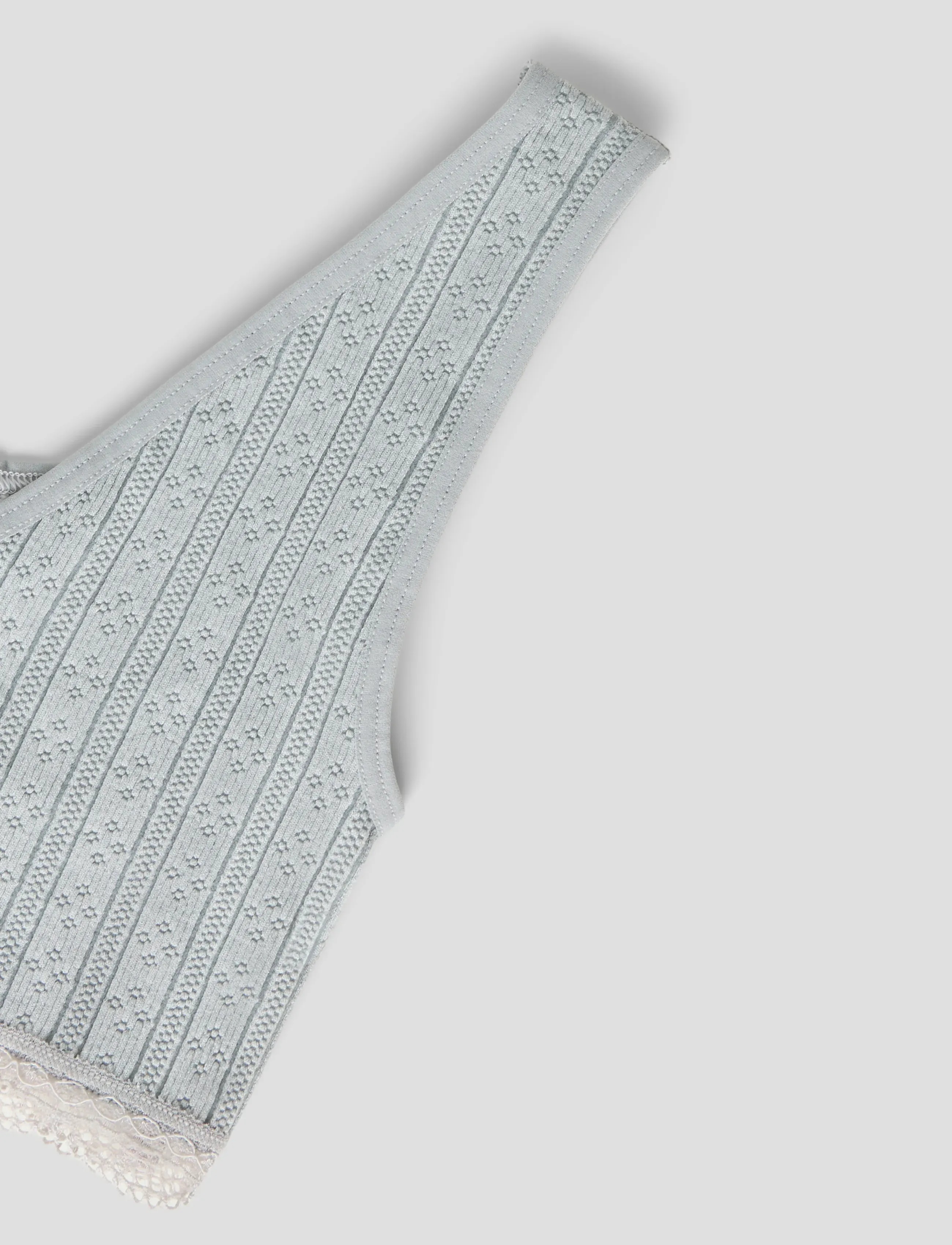 LMTD - NLFHANNI BRALLETTE - tops - light grey melange - 3