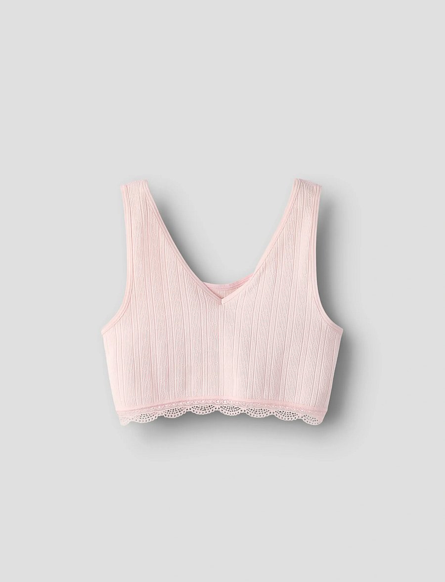 LMTD - NLFHANNI BRALLETTE - topid - pink marshmallow - 0
