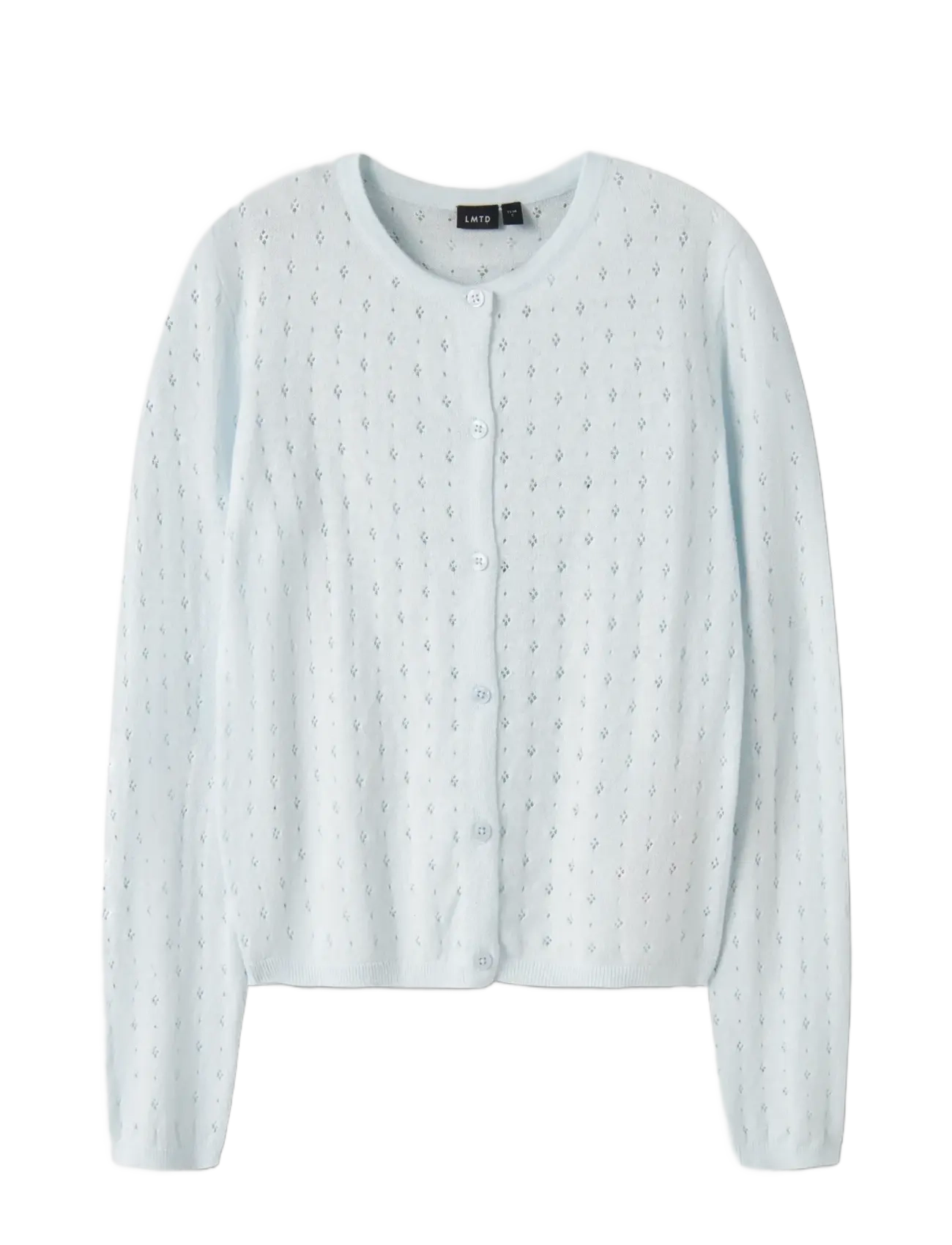 LMTD - NLFHOINT LS SHORT S KNIT CARDIGAN - cardigans - ice melt - 2