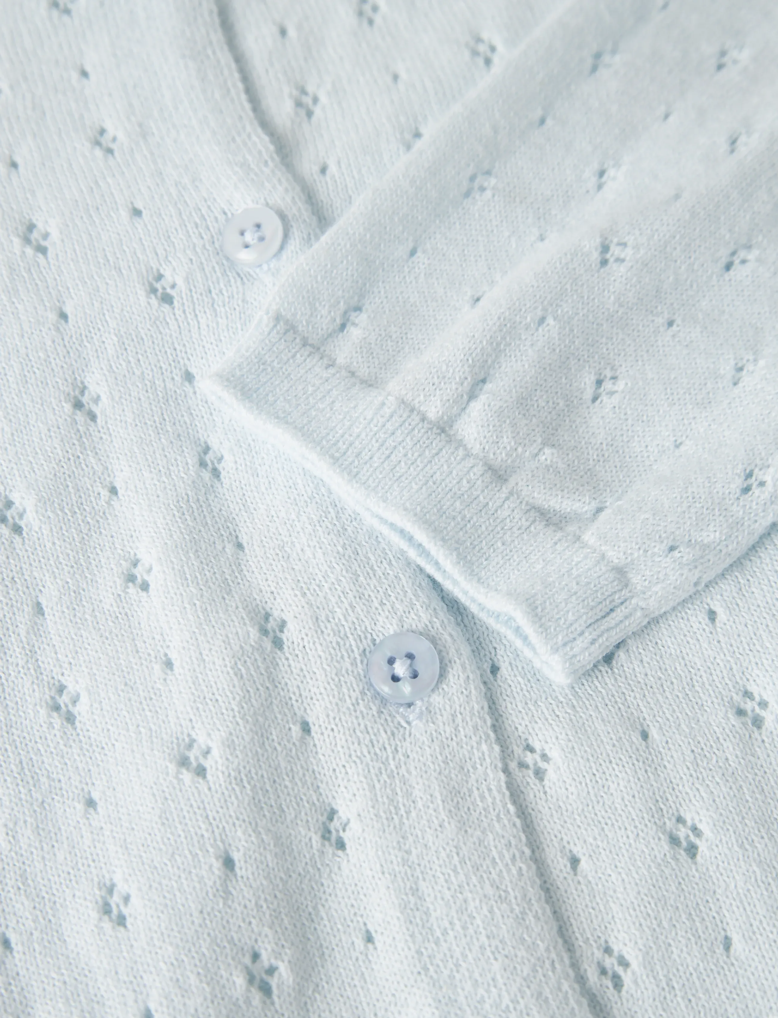 LMTD - NLFHOINT LS SHORT S KNIT CARDIGAN - cardigans - ice melt - 3