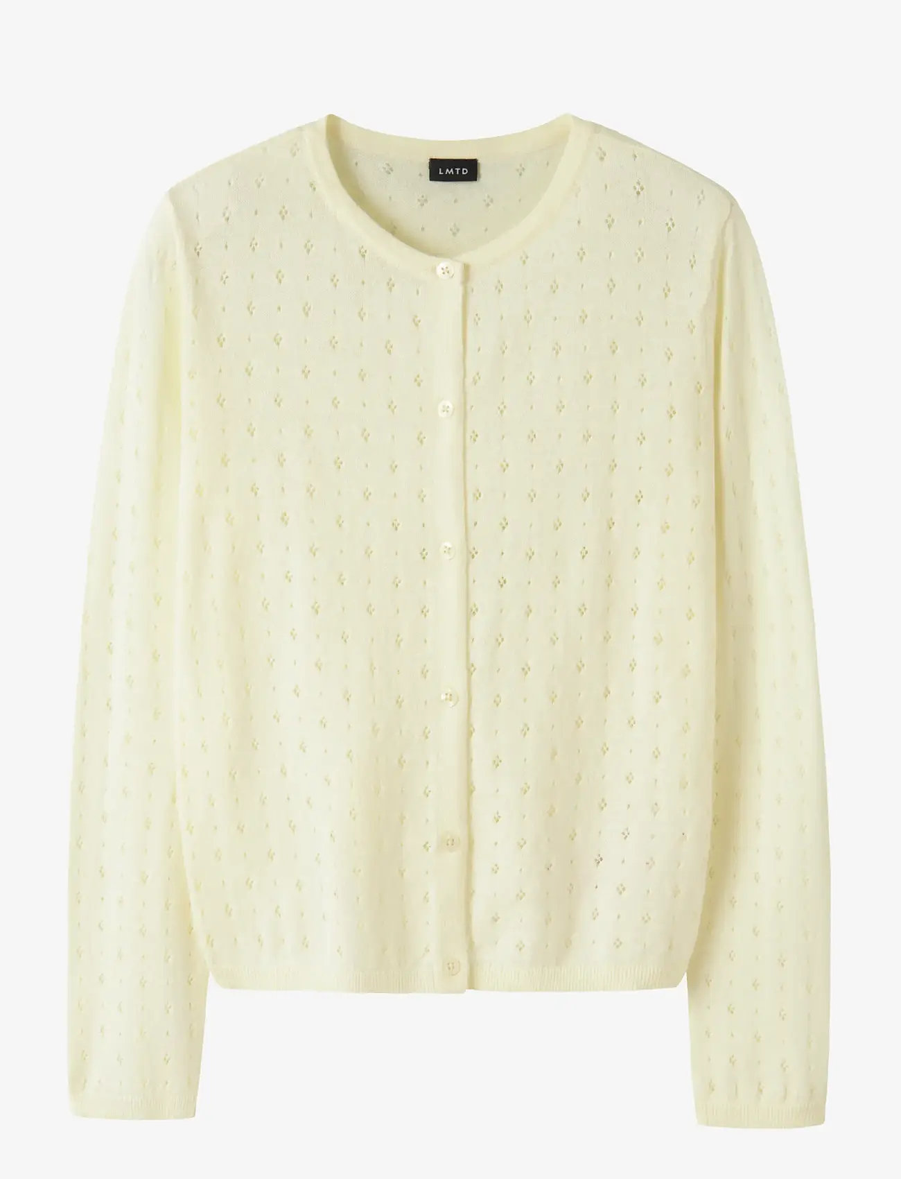 LMTD - NLFHOINT LS SHORT S KNIT CARDIGAN - cardigans - pear sorbet - 0