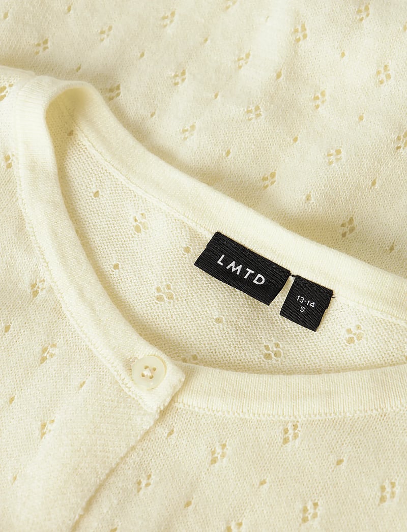 LMTD - NLFHOINT LS SHORT S KNIT CARDIGAN - cardigans - pear sorbet - 3