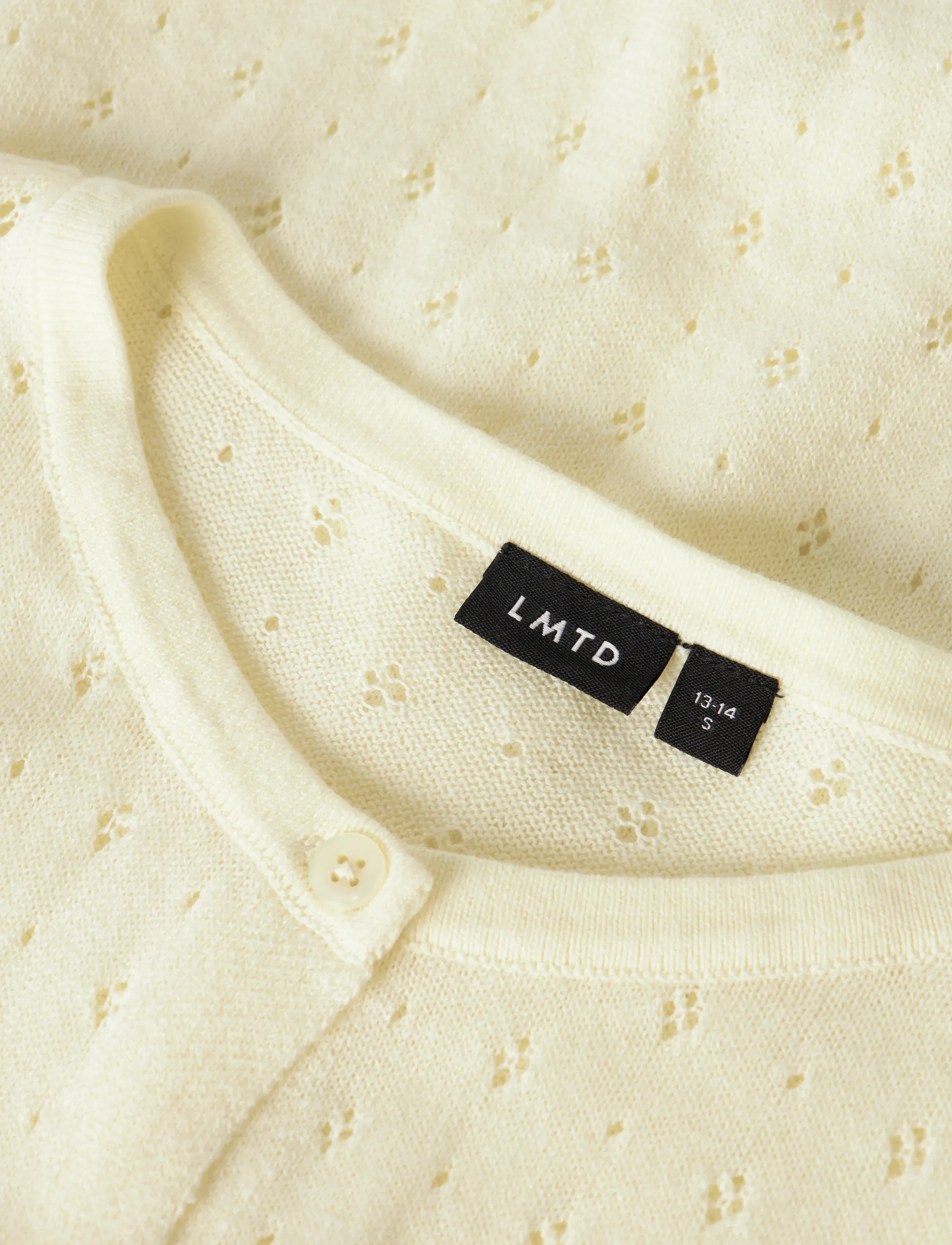 LMTD - NLFHOINT LS SHORT S KNIT CARDIGAN - cardigans - pear sorbet - 3