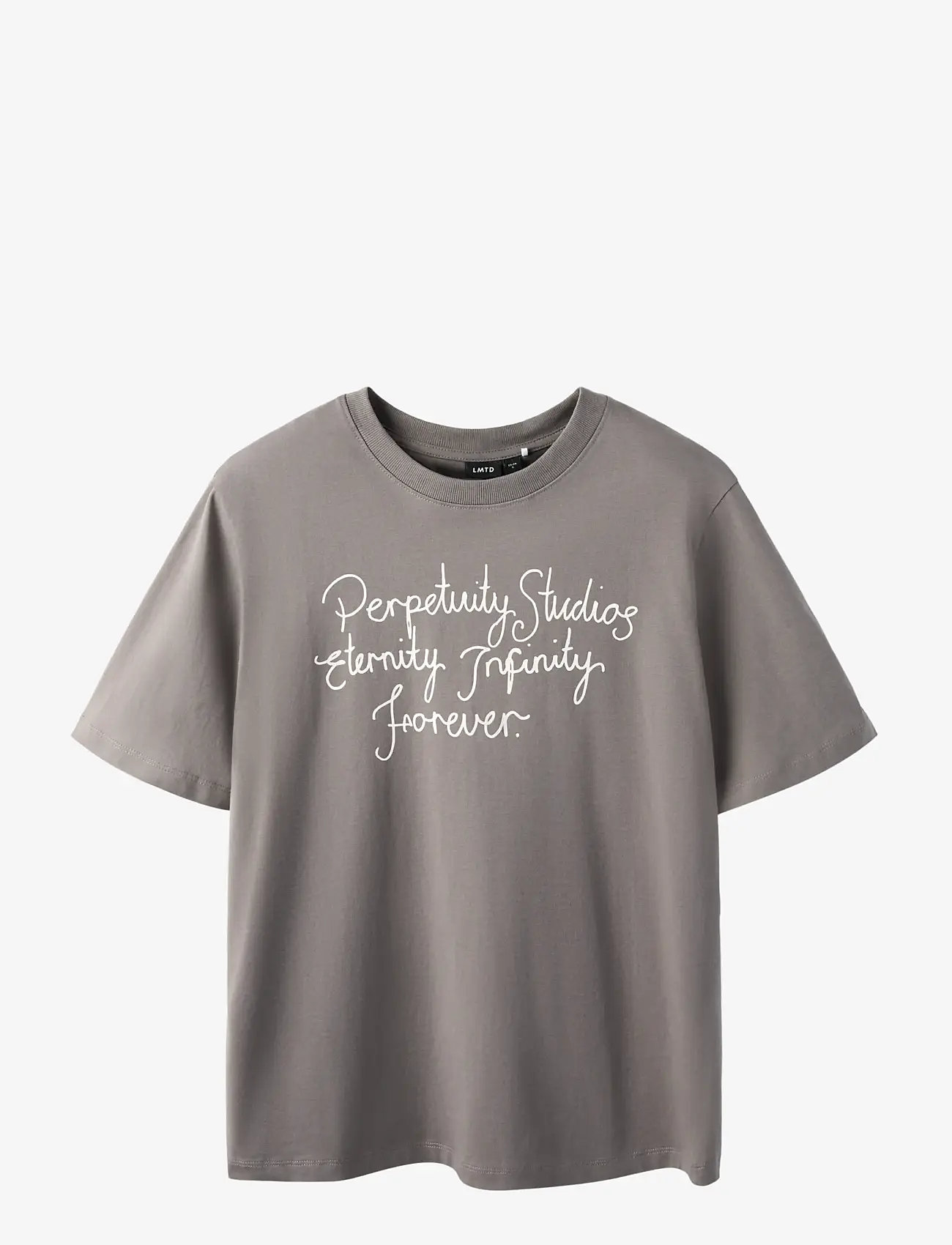 LMTD - NLMHEPPE SS L TOP - kurzärmelige - granite grey - 0