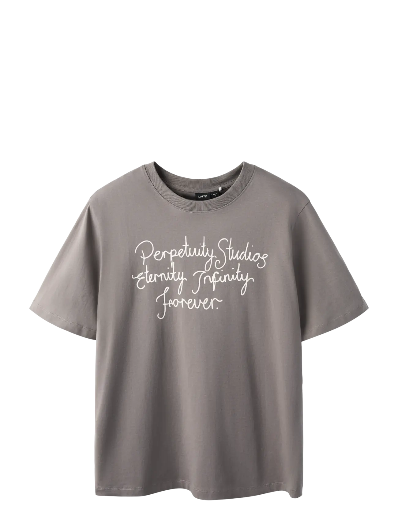 LMTD NLMHEPPE SS L TOP - Back to school - GRANITE GREY / grey