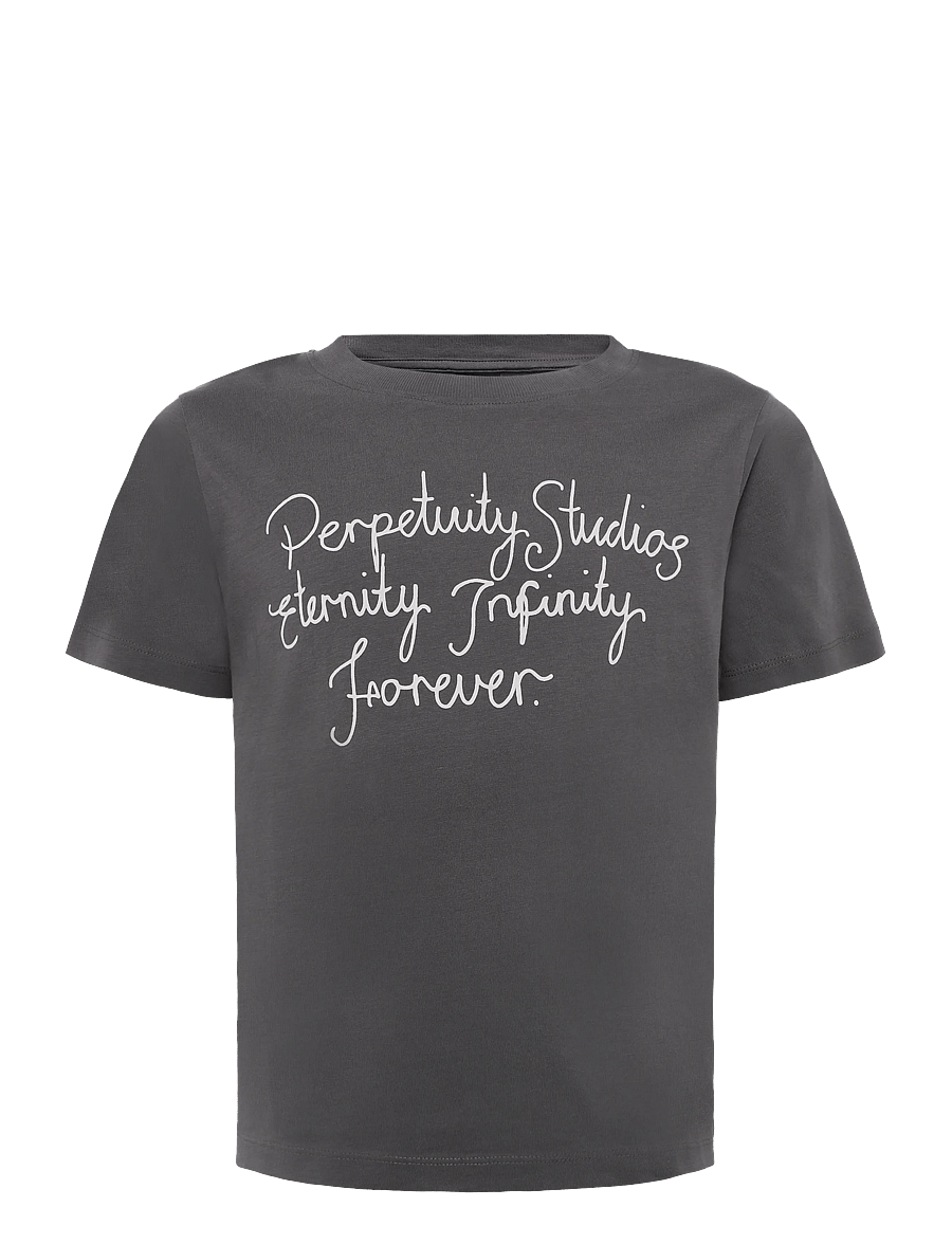 LMTD - NLMHEPPE SS L TOP - korte mouwen - granite grey - 0