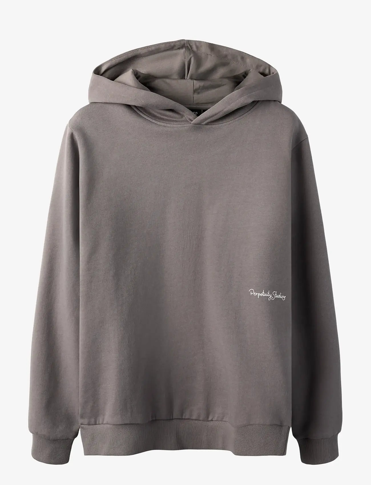 LMTD - NLMHEPPE LS SWEAT W. HOOD - hættetrøjer - granite grey - 0