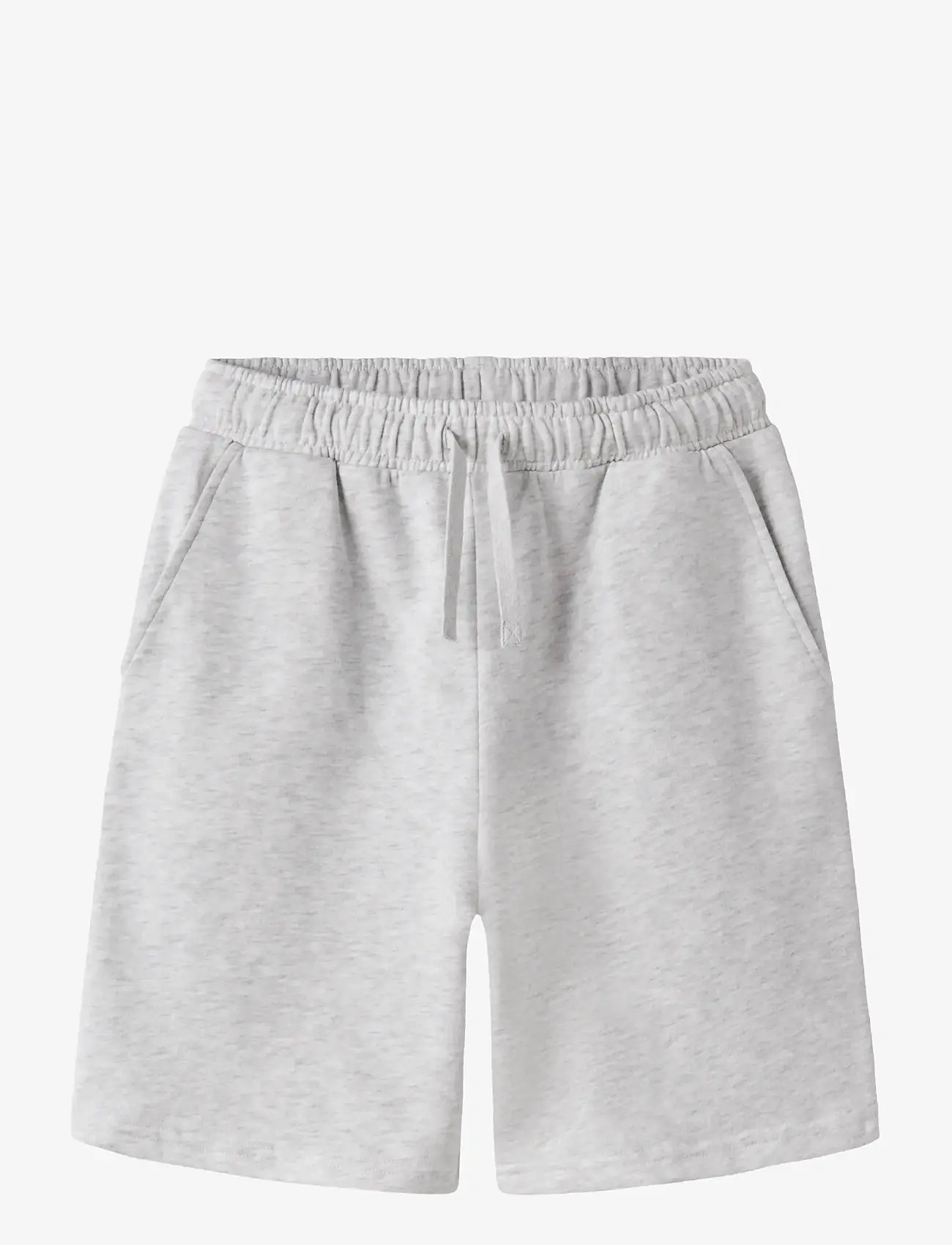 LMTD - NLNNIZU LONG SHORTS NOOS - collegeshortsit - light grey melange - 0