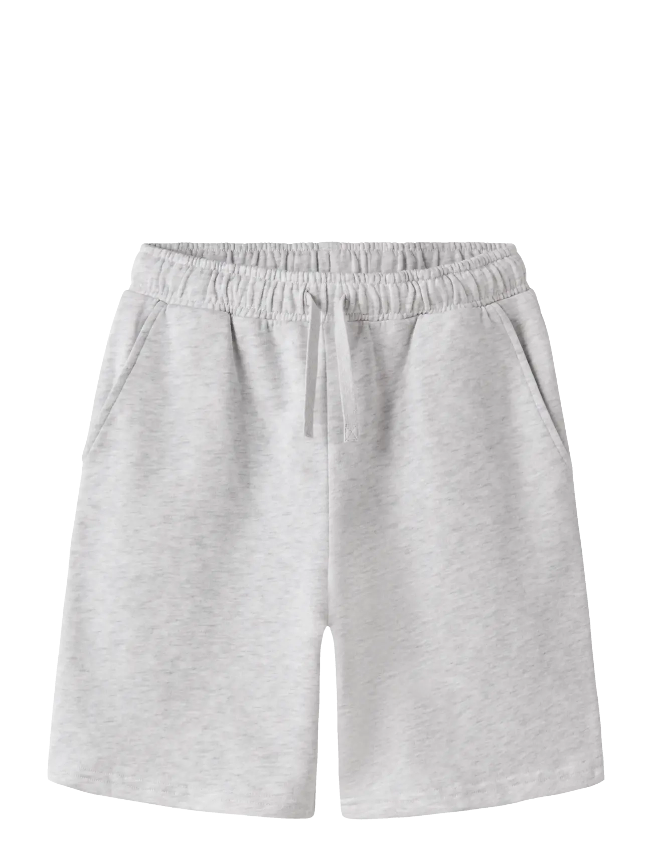 LMTD NLNNIZU LONG SHORTS NOOS - Tøj - LIGHT GREY MELANGE / grey