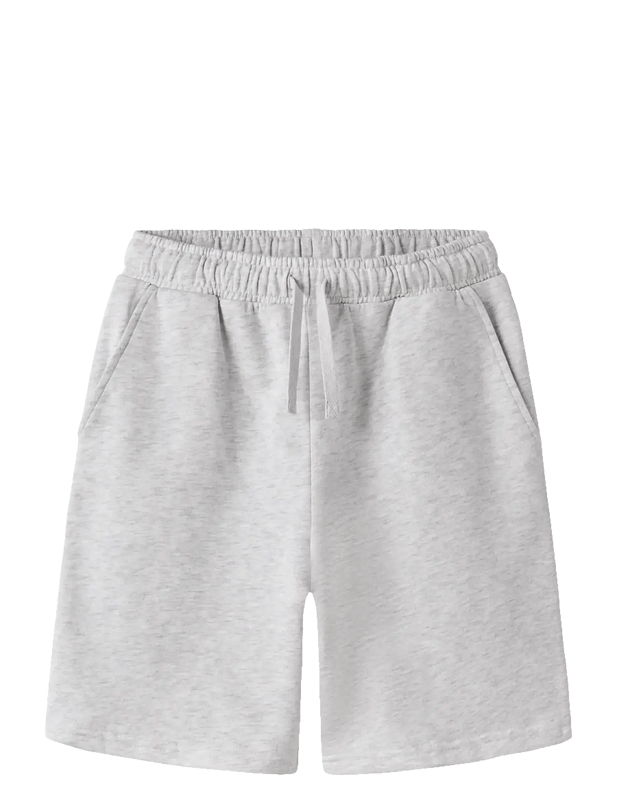 LMTD - NLNNIZU LONG SHORTS NOOS - sweatshorts - light grey melange - 0