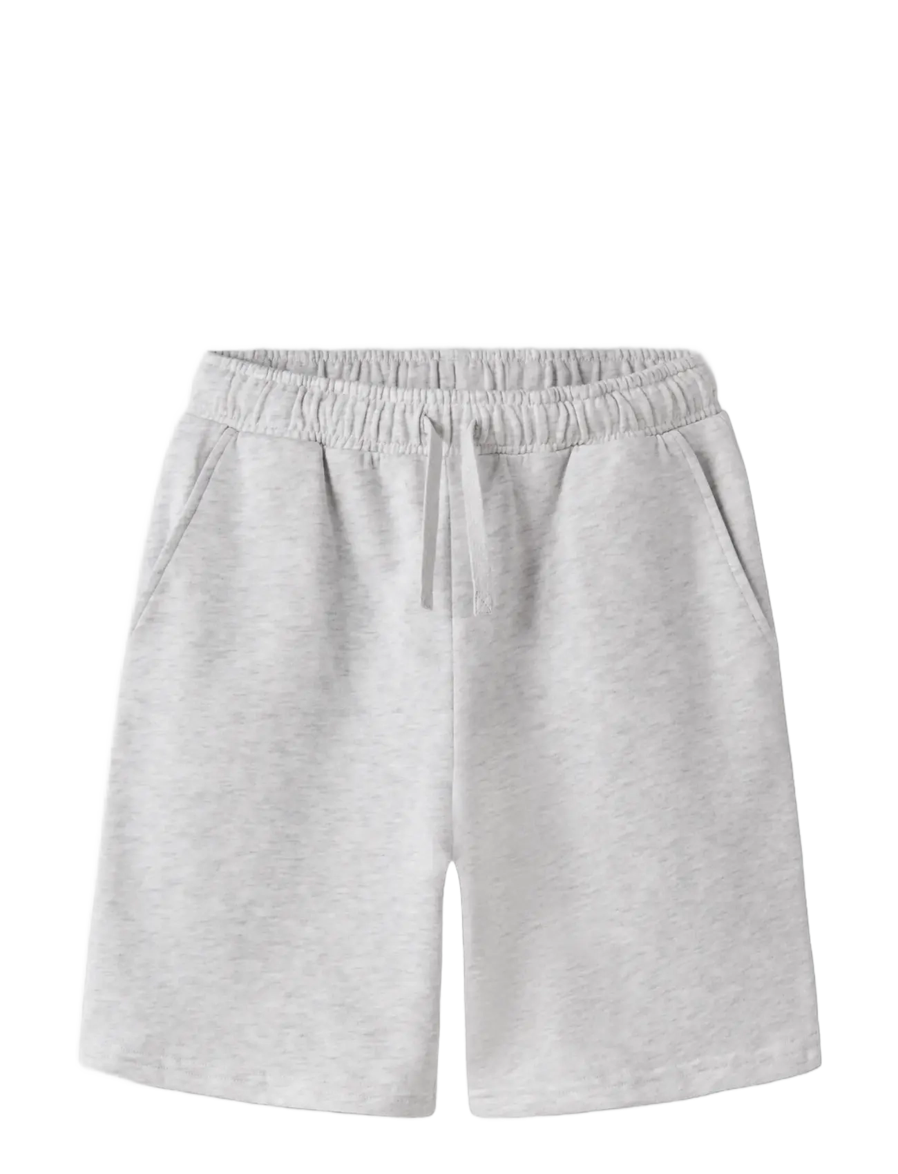 LMTD - NLNNIZU LONG SHORTS NOOS - sweat shorts - light grey melange - 2
