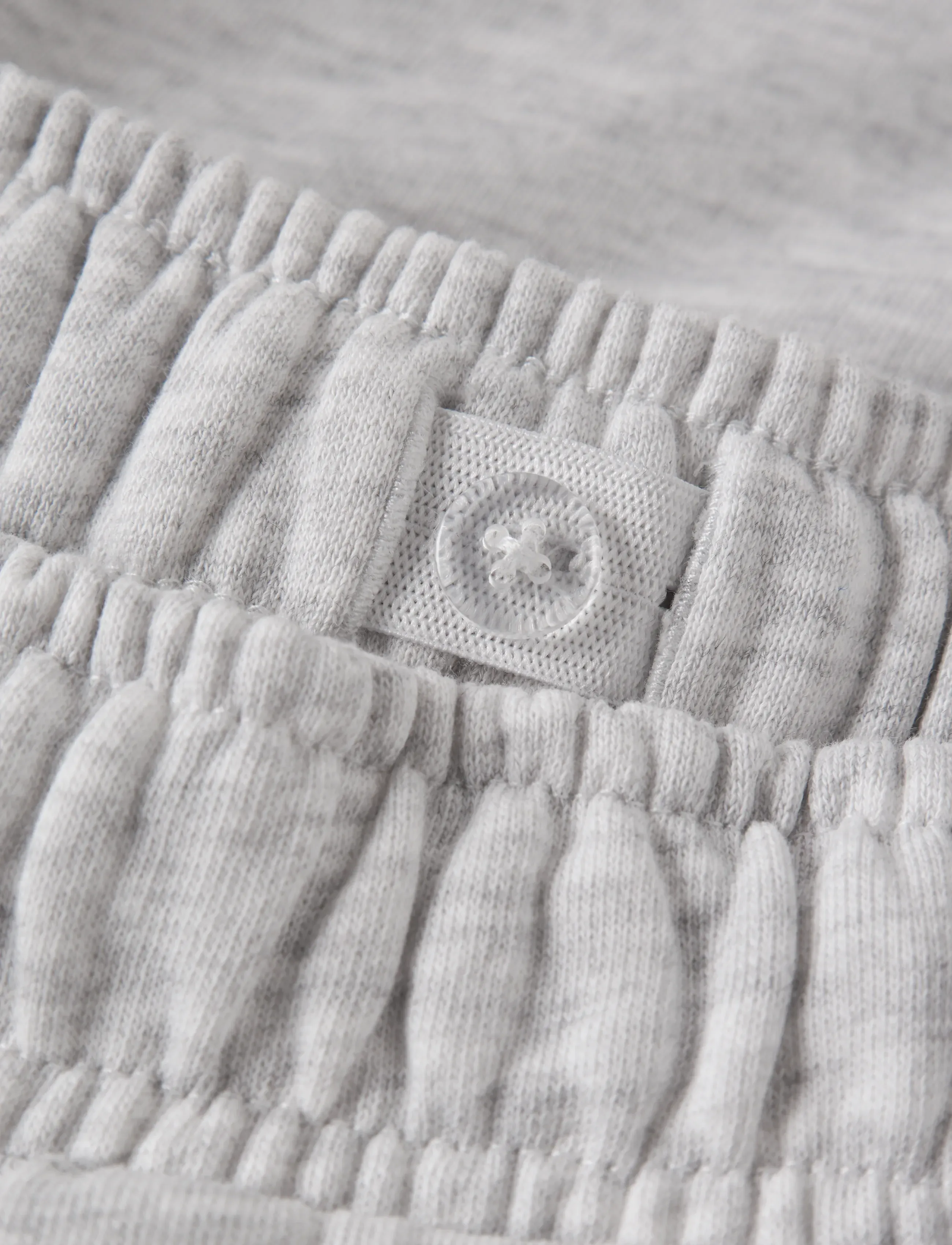 LMTD - NLNNIZU LONG SHORTS NOOS - sweat shorts - light grey melange - 5