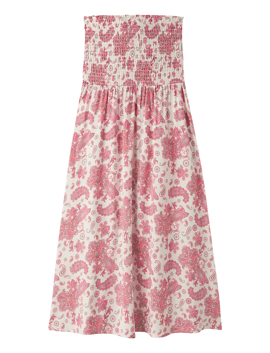 LMTD - NLFZANDY MAXI SKIRT - maxi skirt - georgia peach - 0