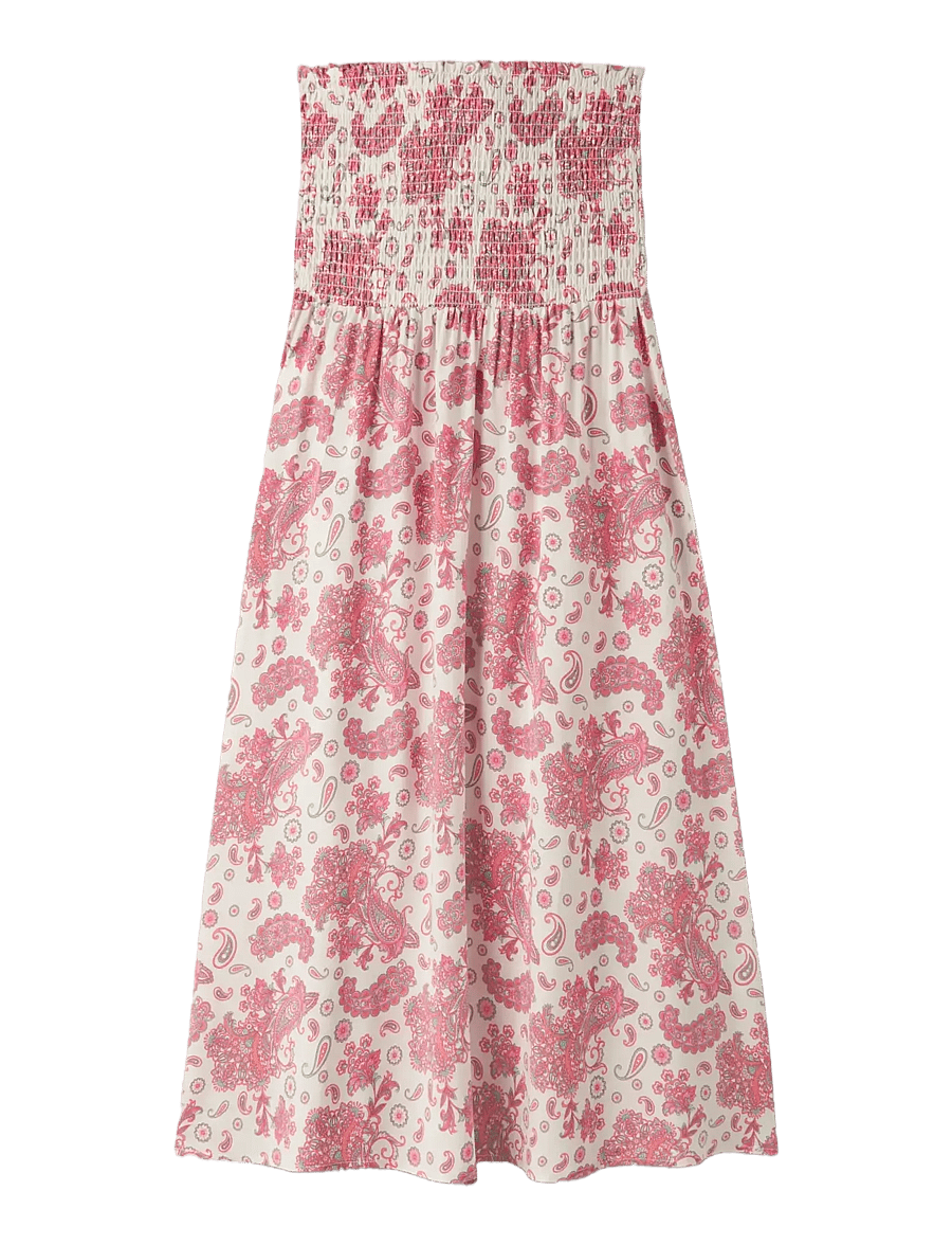 LMTD - NLFZANDY MAXI SKIRT - maxi skirt - georgia peach - 2