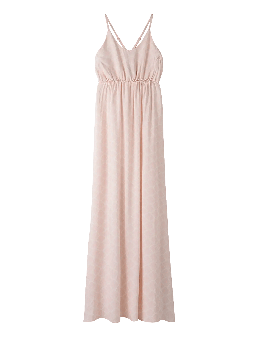 LMTD - NLFZANDY MAXI DRESS - Ärmellose freizeitkleider - antique white - 0