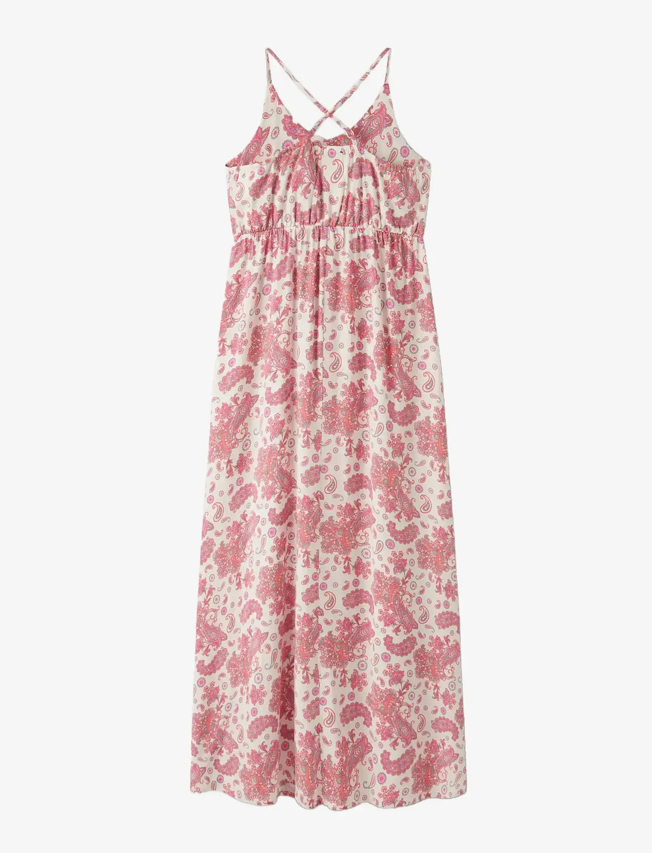 LMTD - NLFZANDY MAXI DRESS - armeløse hverdagskjoler - georgia peach - 1