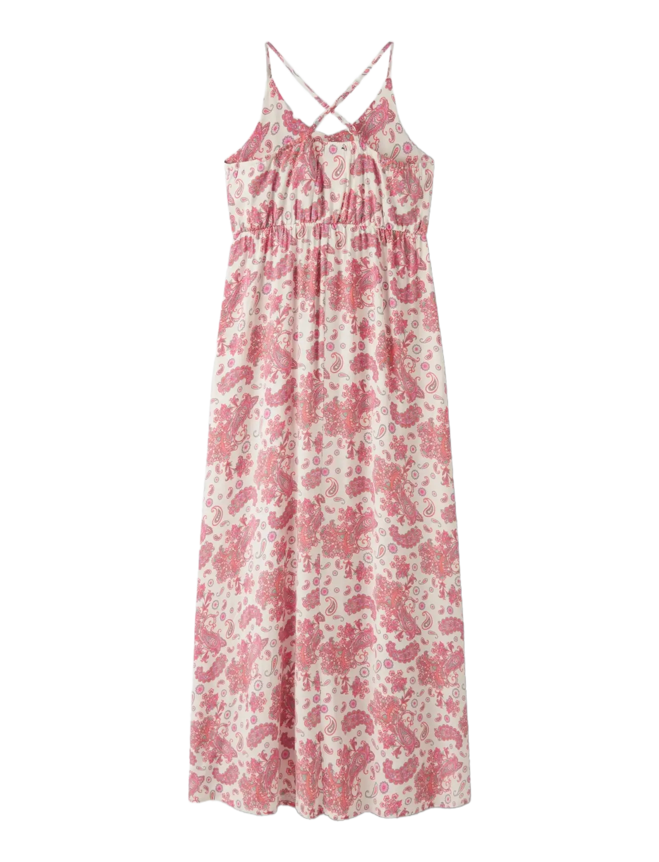 LMTD - NLFZANDY MAXI DRESS - varrukateta vabaaja kleidid - georgia peach - 1