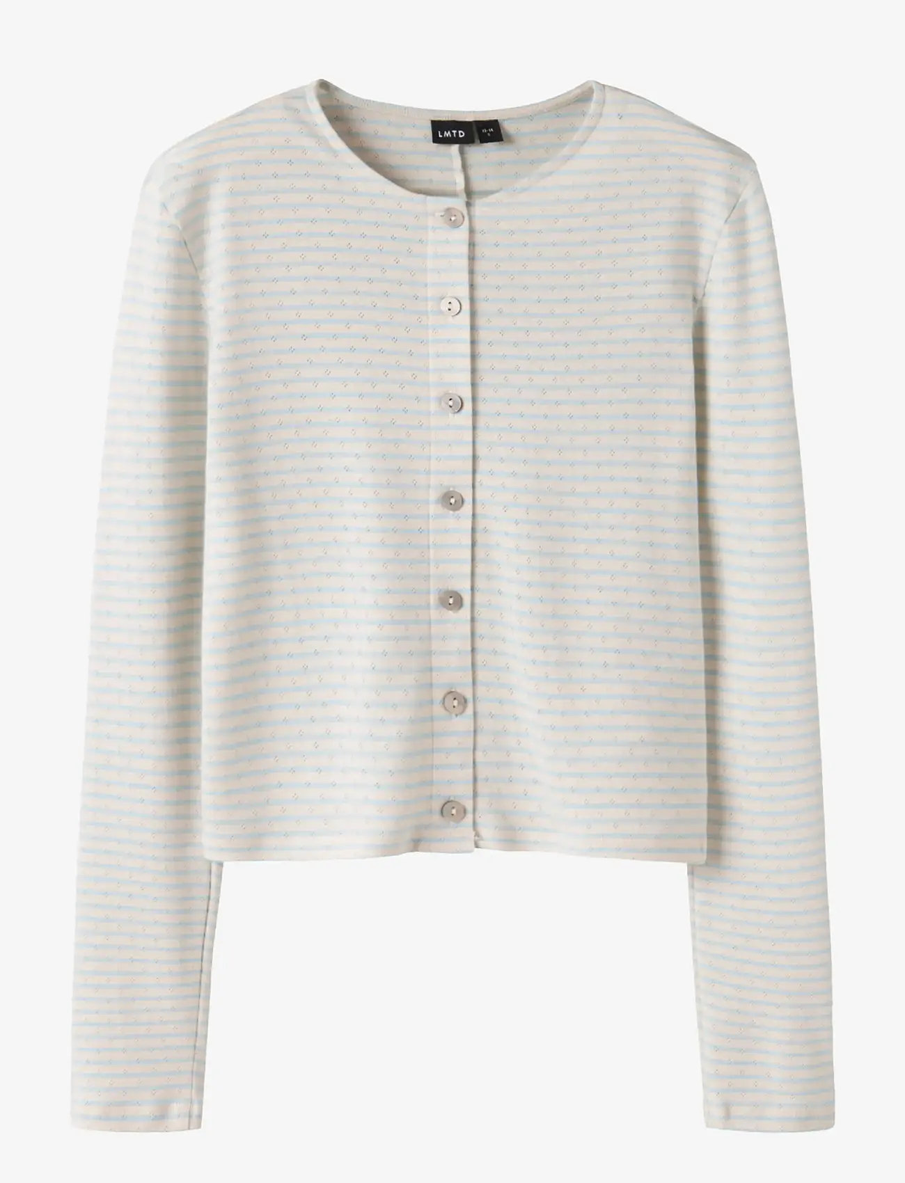 LMTD - NLFSEHER LS S CARDIGAN - cardigans - ice water - 0