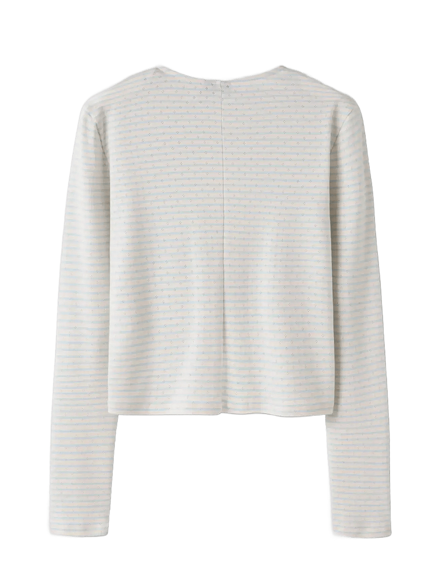 LMTD - NLFSEHER LS S CARDIGAN - gilets - ice water - 1