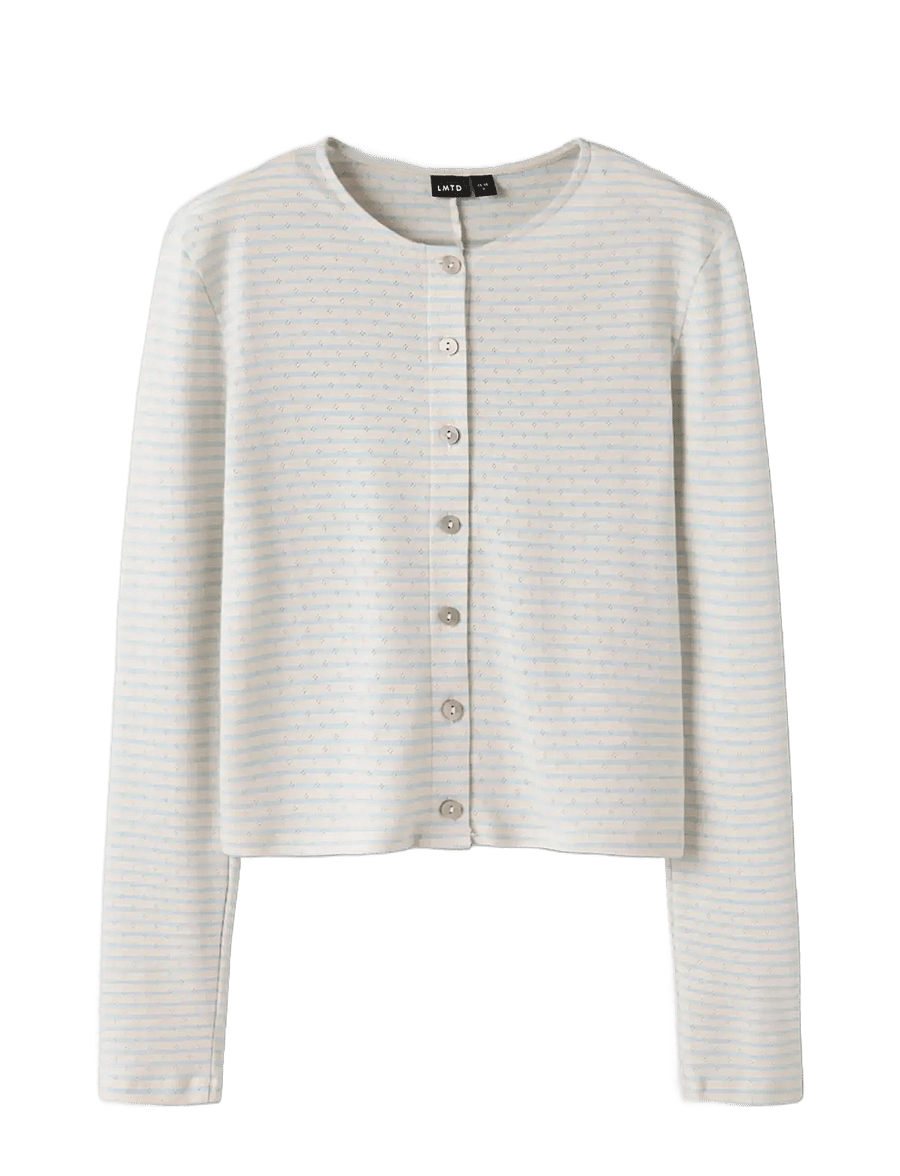 LMTD - NLFSEHER LS S CARDIGAN - gilets - ice water - 2