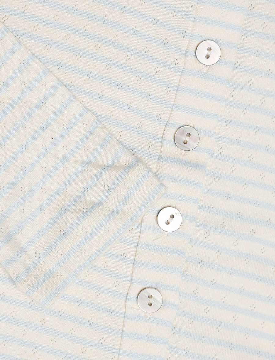 LMTD - NLFSEHER LS S CARDIGAN - kardiganid - ice water - 5