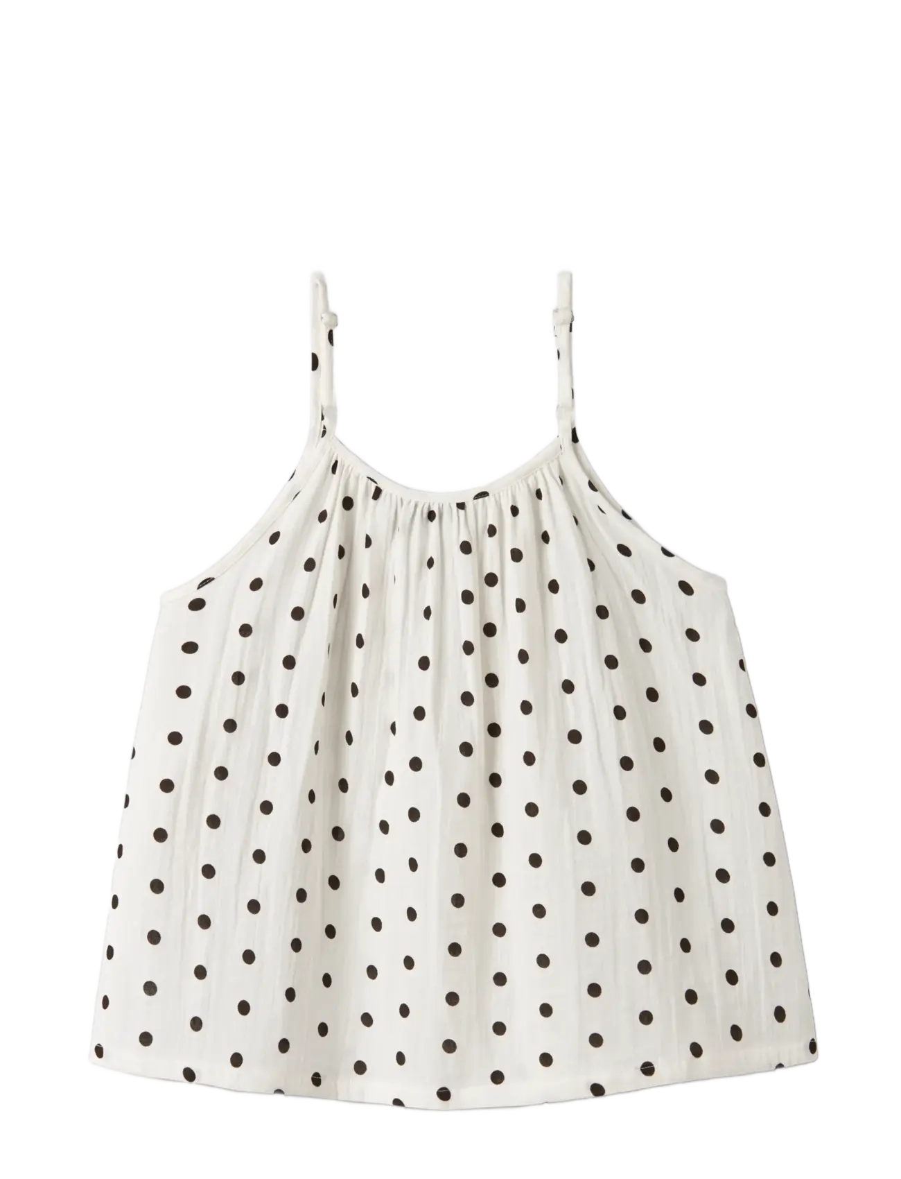 LMTD - NLFLUSSA STRAP TOP - varrukateta - white alyssum - 1