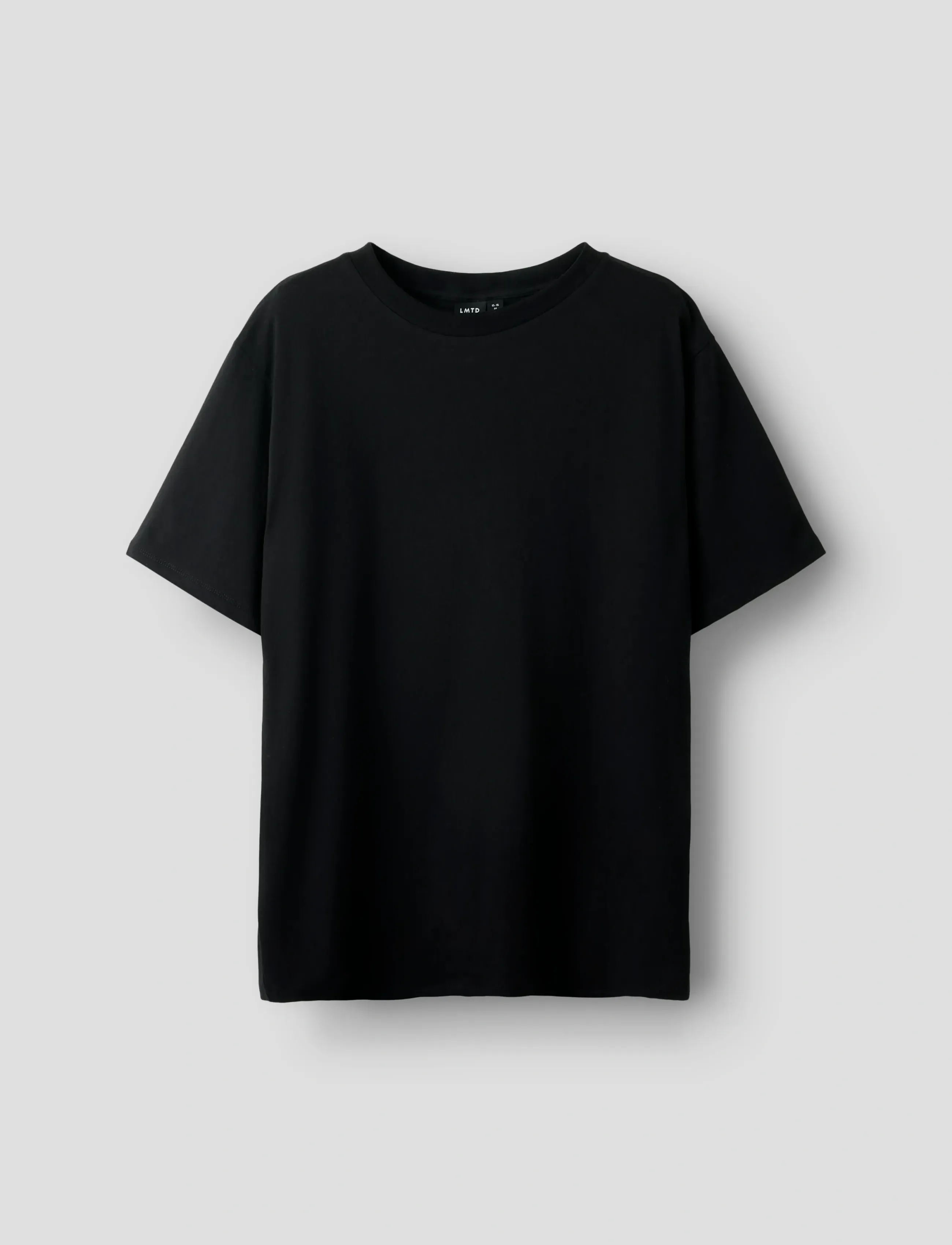 LMTD NLNRABSPACE SS L TOP - Toppar & T-shirts - BLACK / black