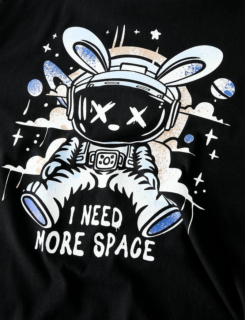 LMTD - NLNRABSPACE SS L TOP - kurzärmelige - black - 3