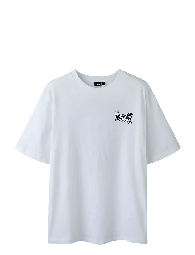 LMTD - NLNRABIL SS L TOP - kurzärmelige - bright white - 1