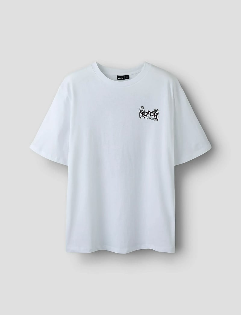 LMTD - NLNRABIL SS L TOP - kurzärmelige - bright white - 0