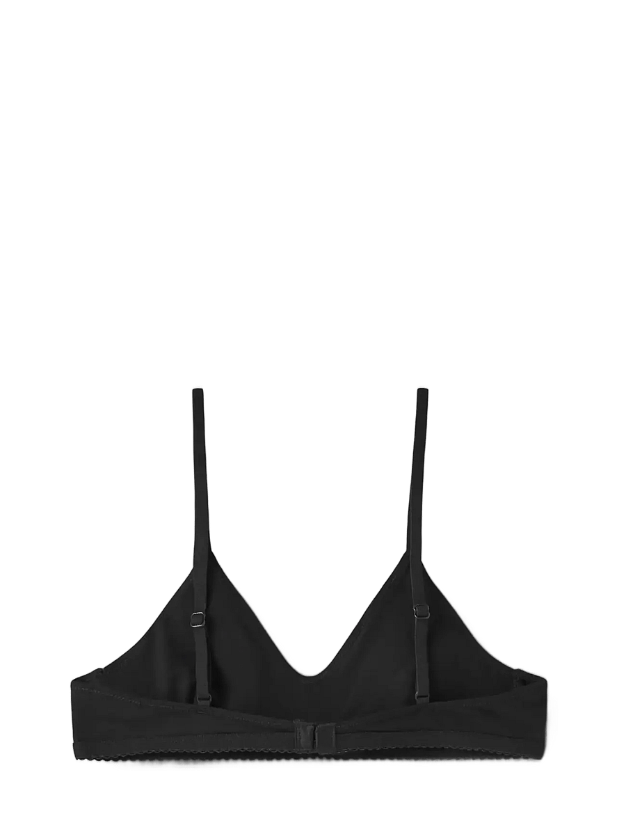 LMTD - NLFNANTELLE BRALETTE 2P - overdele - black - 1