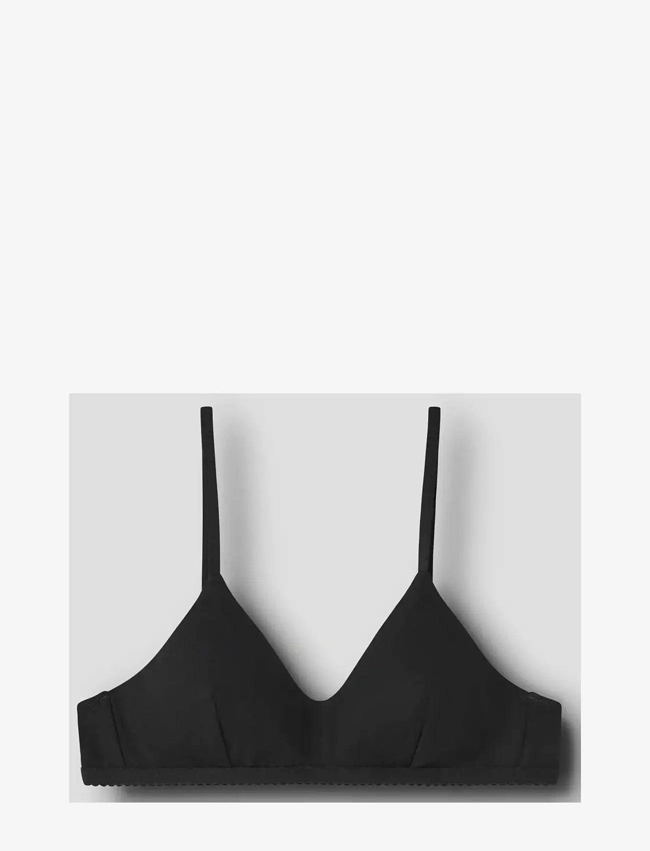 LMTD - NLFNANTELLE BRALETTE 2P - tops - black - 2