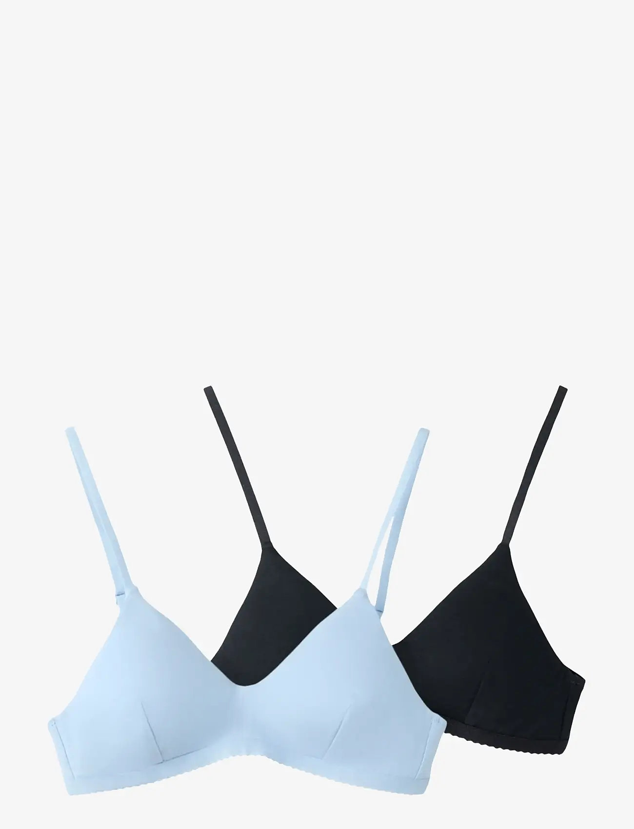 LMTD - NLFNANTELLE BRALETTE 2P - tops - windsurfer - 0