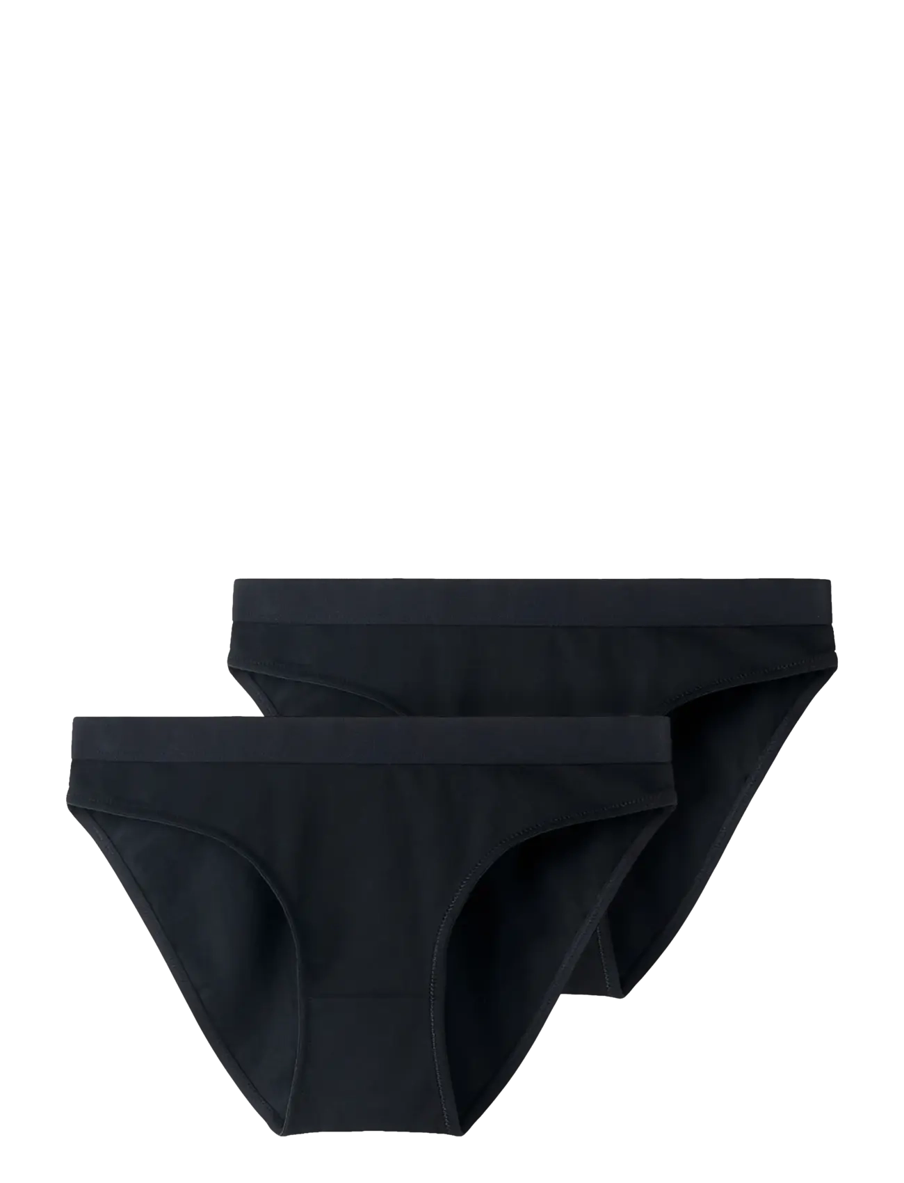LMTD Nlfnantelle Brief 2P, 134-140, Black, Undertøj > Trusser, Børn