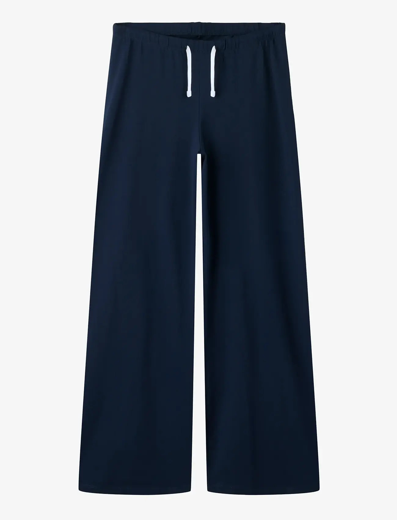 LMTD - NLFBENEDICTE CON LW WIDE PANT - trousers - dark sapphire - 0